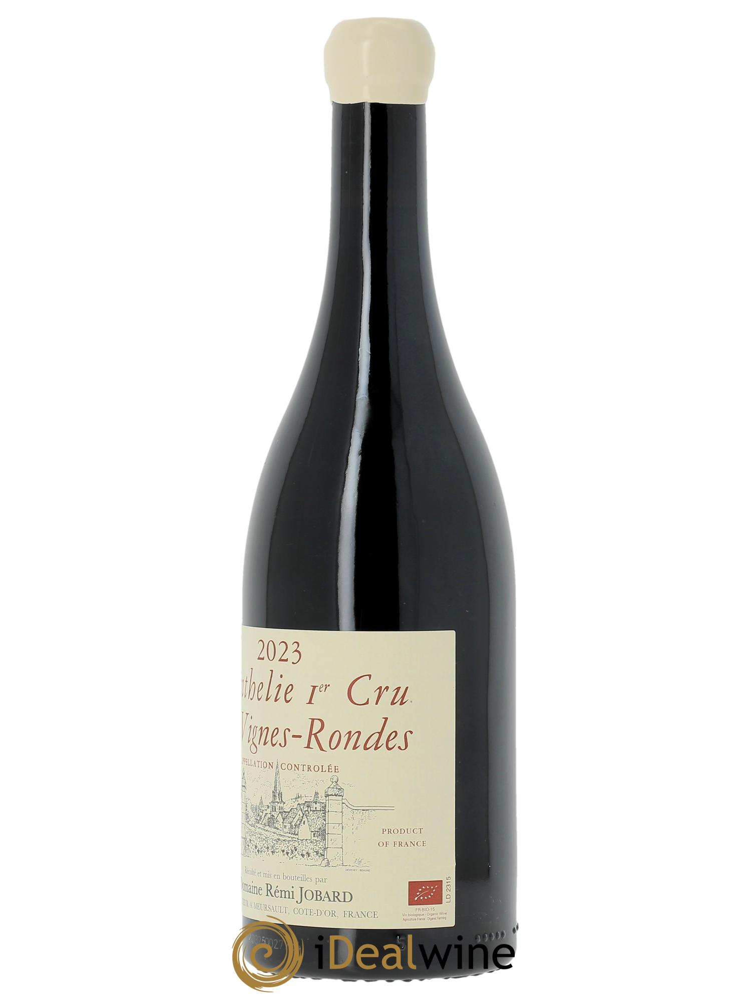 Monthélie 1er Cru Les Vignes Rondes Rémi Jobard (Domaine)  2023 - Lot de 1 bouteille - 1
