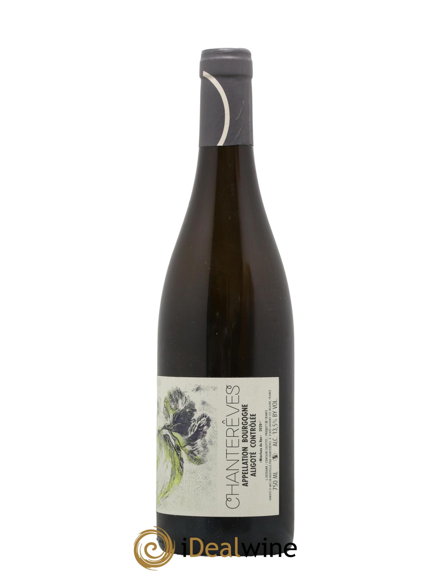 Bourgogne Aligoté Miarlons du Bas Chanterêves 2020 - Lot de 1 bouteille - 1