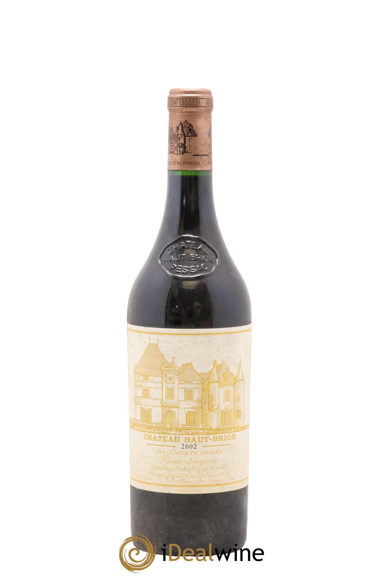 Château Haut Brion 1er Grand Cru Classé 2002 - Lot de 1 bouteille - 0