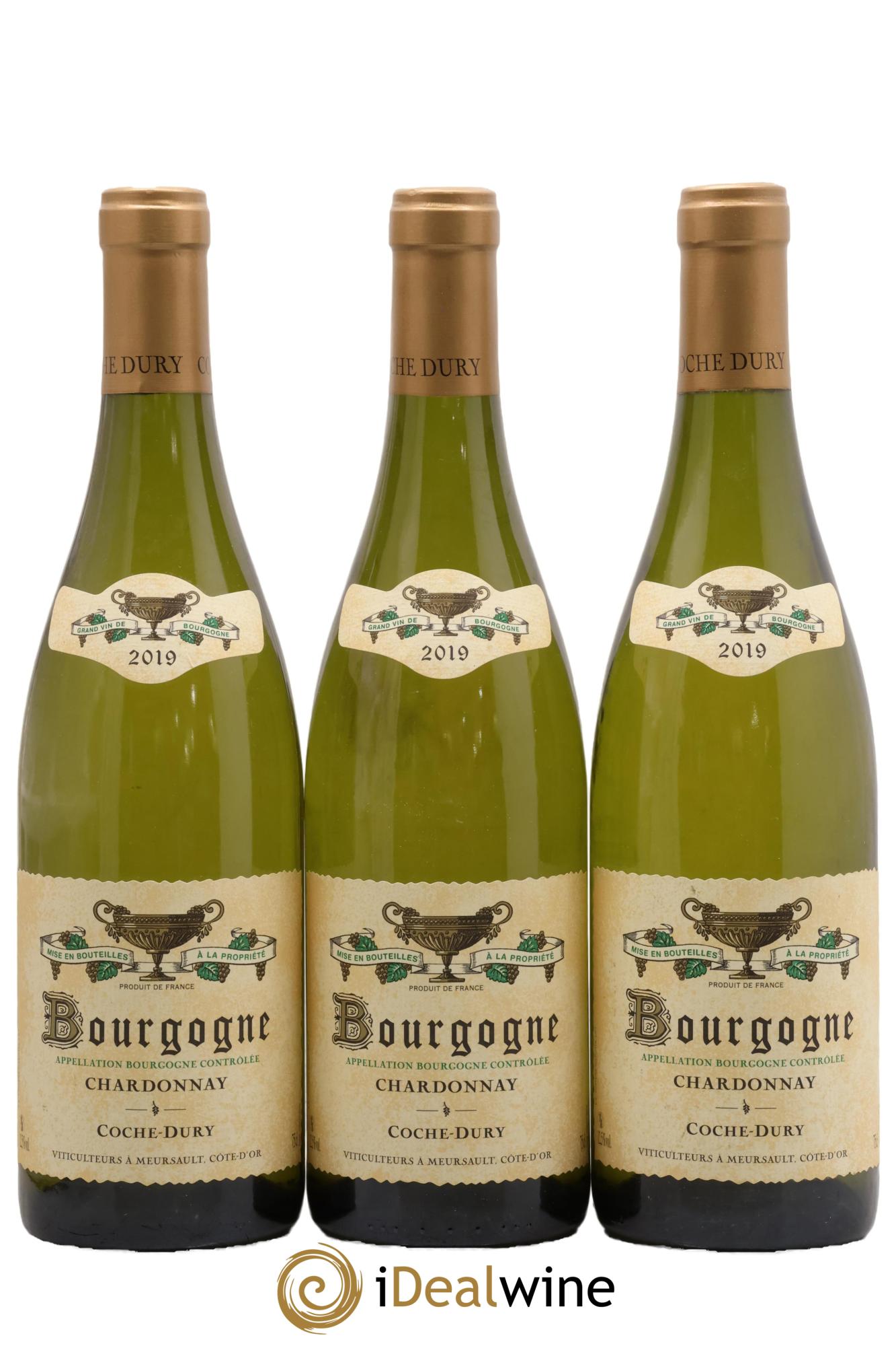 Bourgogne Coche Dury (Domaine) 2019 - Lot de 3 bouteilles - 0