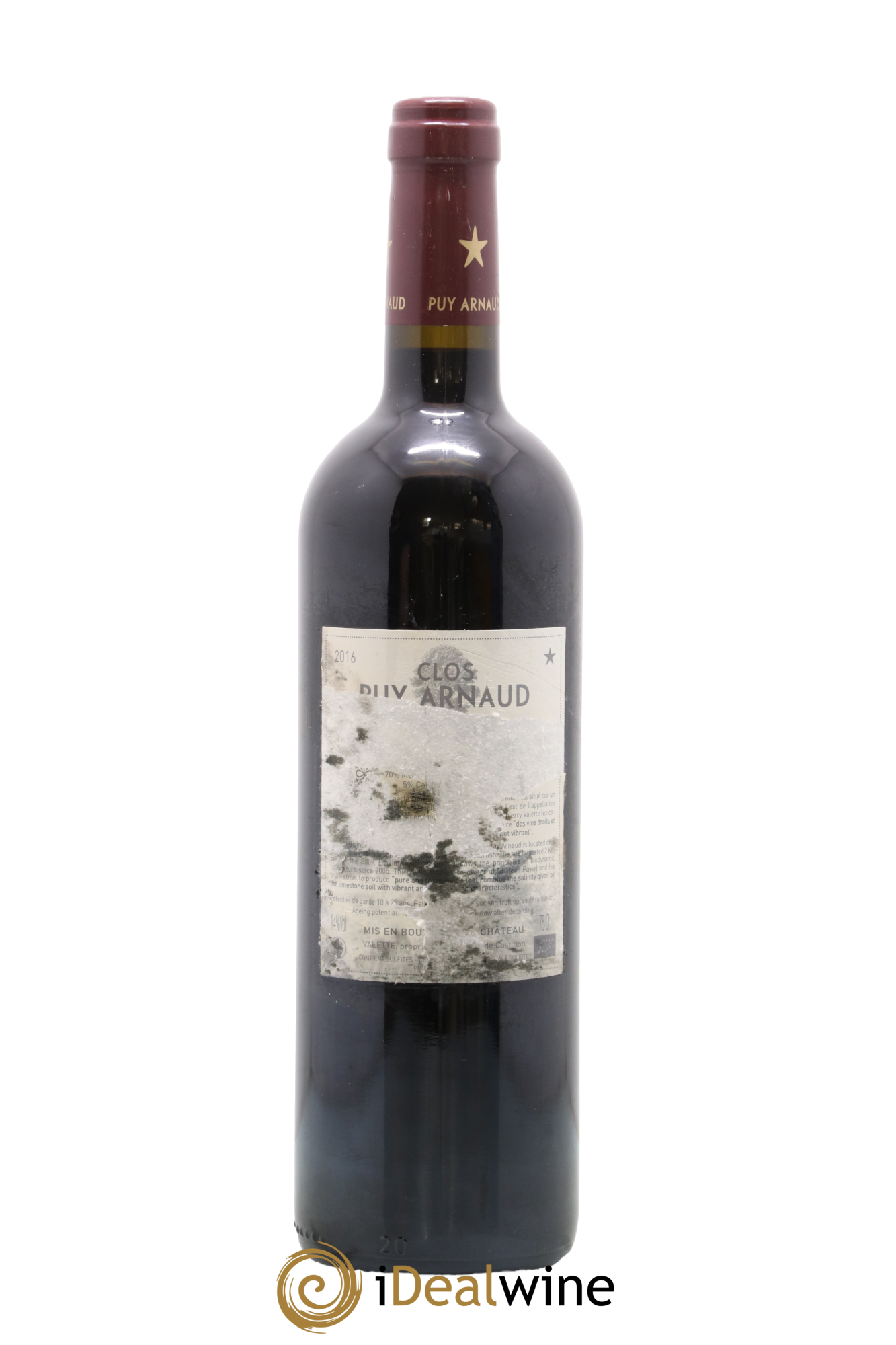 Clos Puy Arnaud 2016 - Lot of 1 bottle - 1