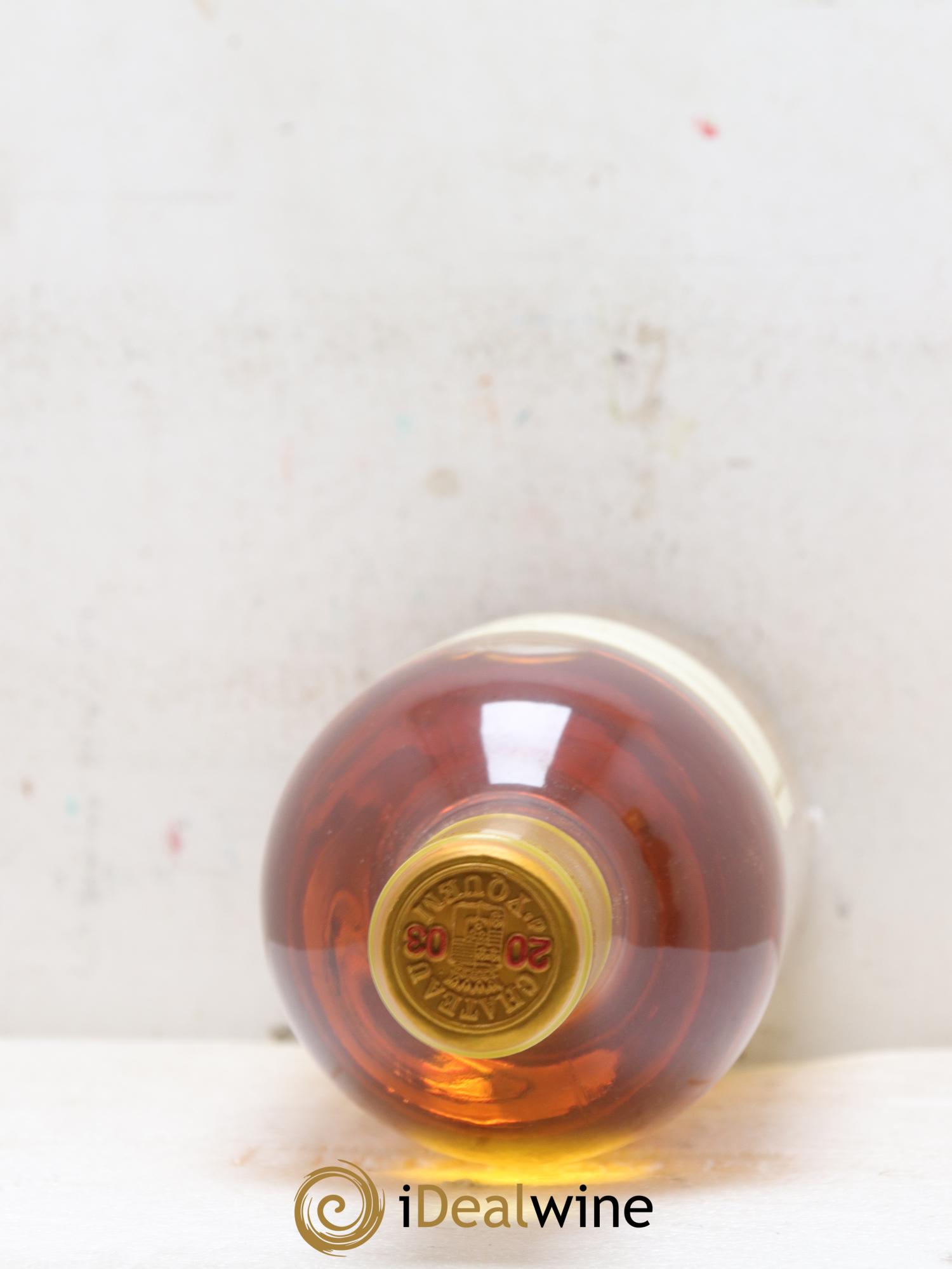 Château d' Yquem 1er Cru Classé Supérieur 2003 - Lot of 2 bottles - 2