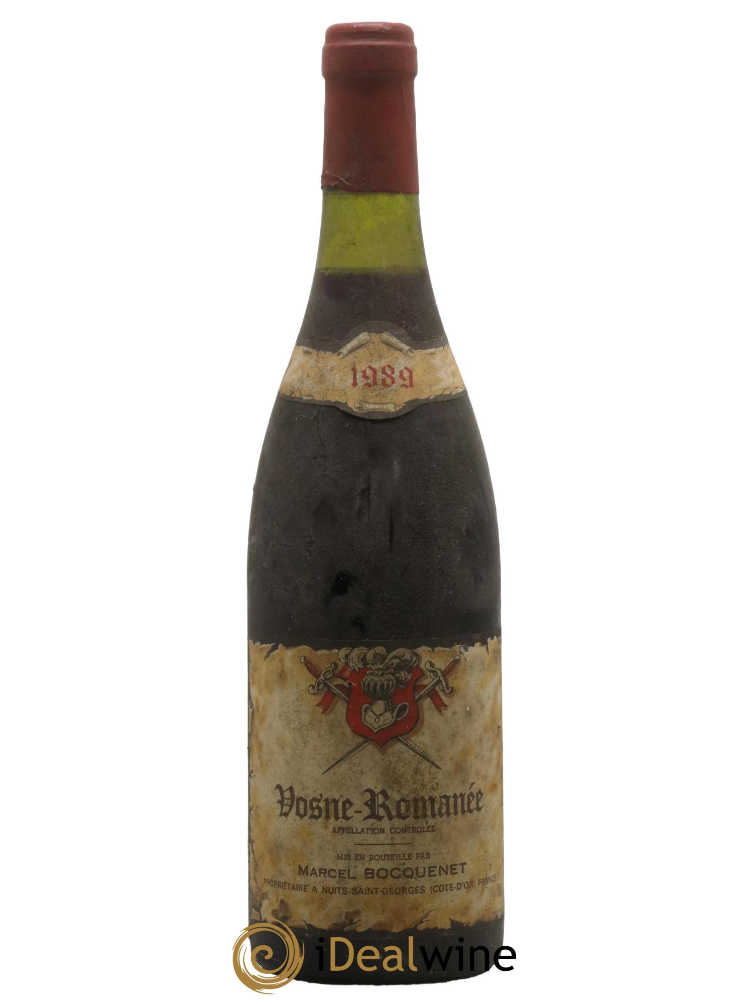 Vosne-Romanée Domaine Marcel Bocquenet 1989 - Lot de 1 bouteille - 0