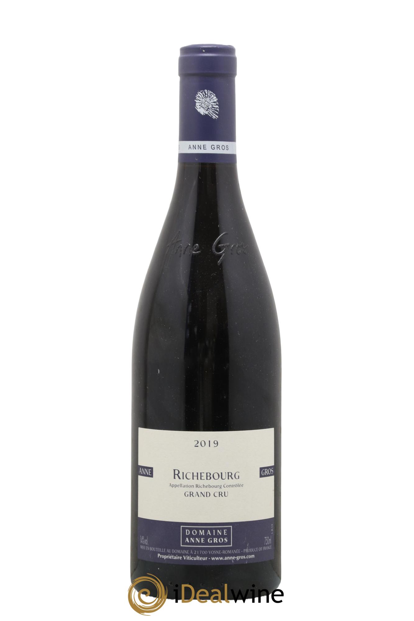 Richebourg Grand Cru Anne Gros 2019 - Posten von 1 Flasche - 0