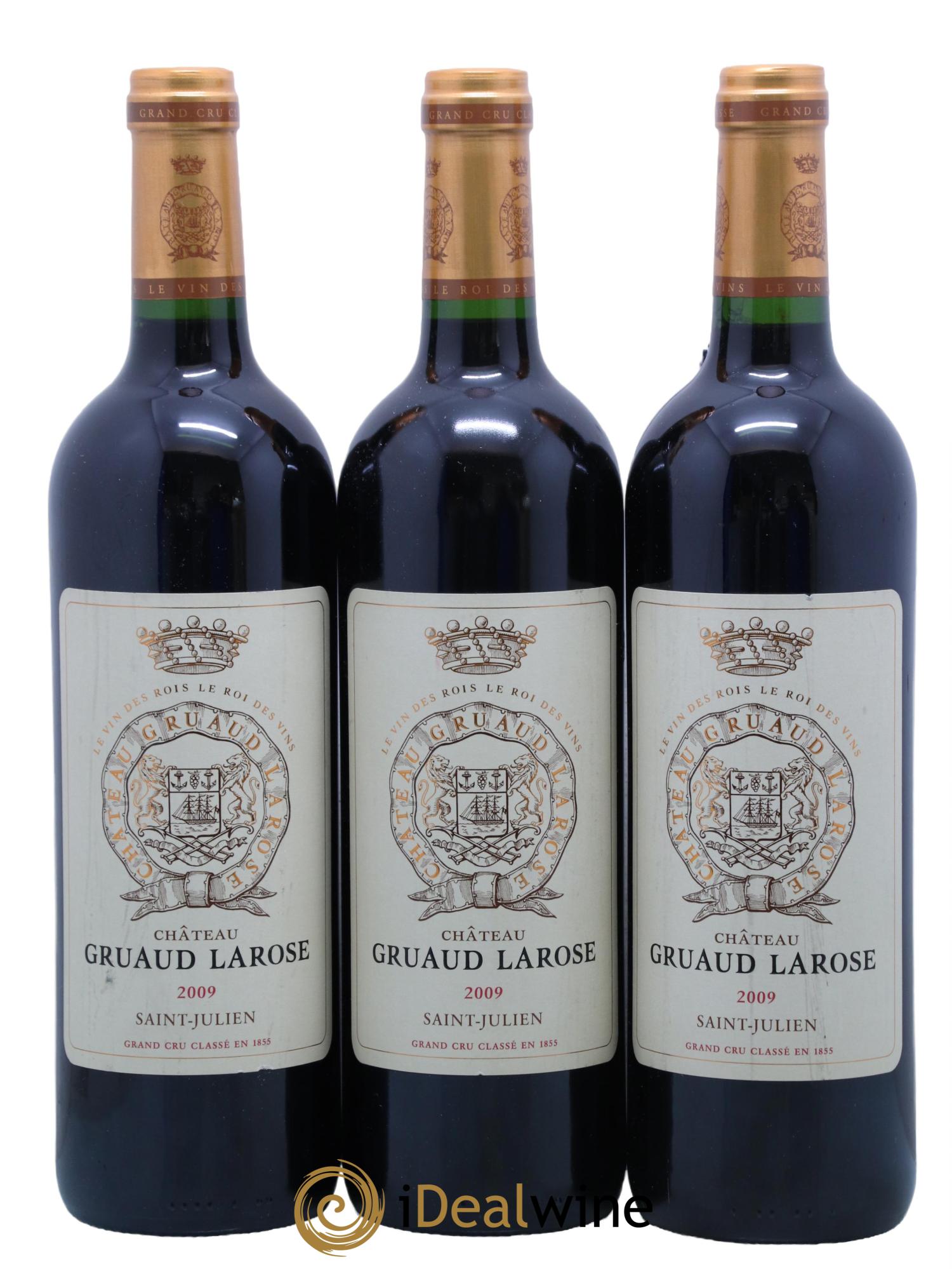 Château Gruaud Larose 2ème Grand Cru Classé 2009 - Lot de 3 bouteilles - 0