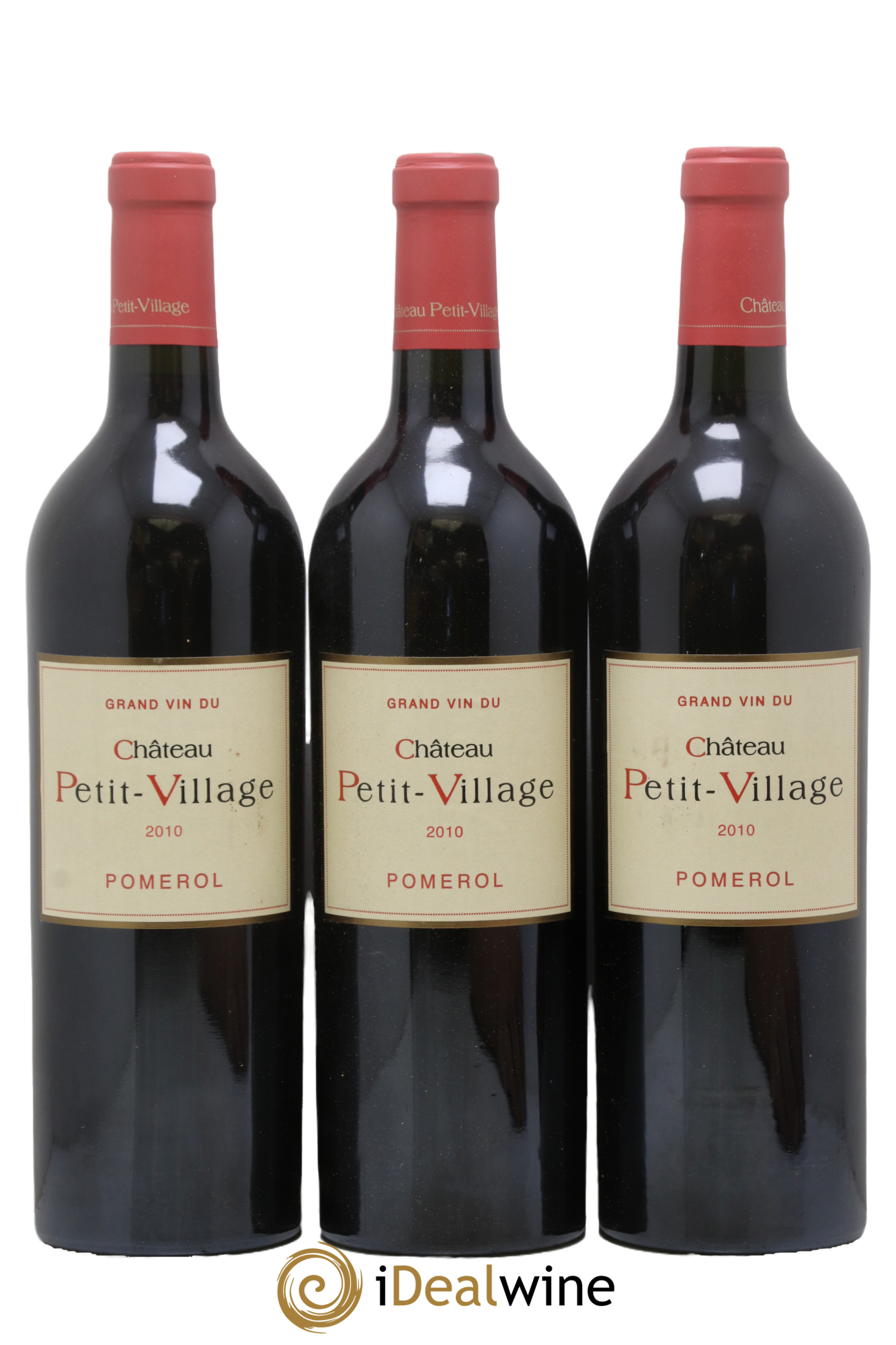 Château Petit Village 2010 - Posten von 3 Flaschen - 0