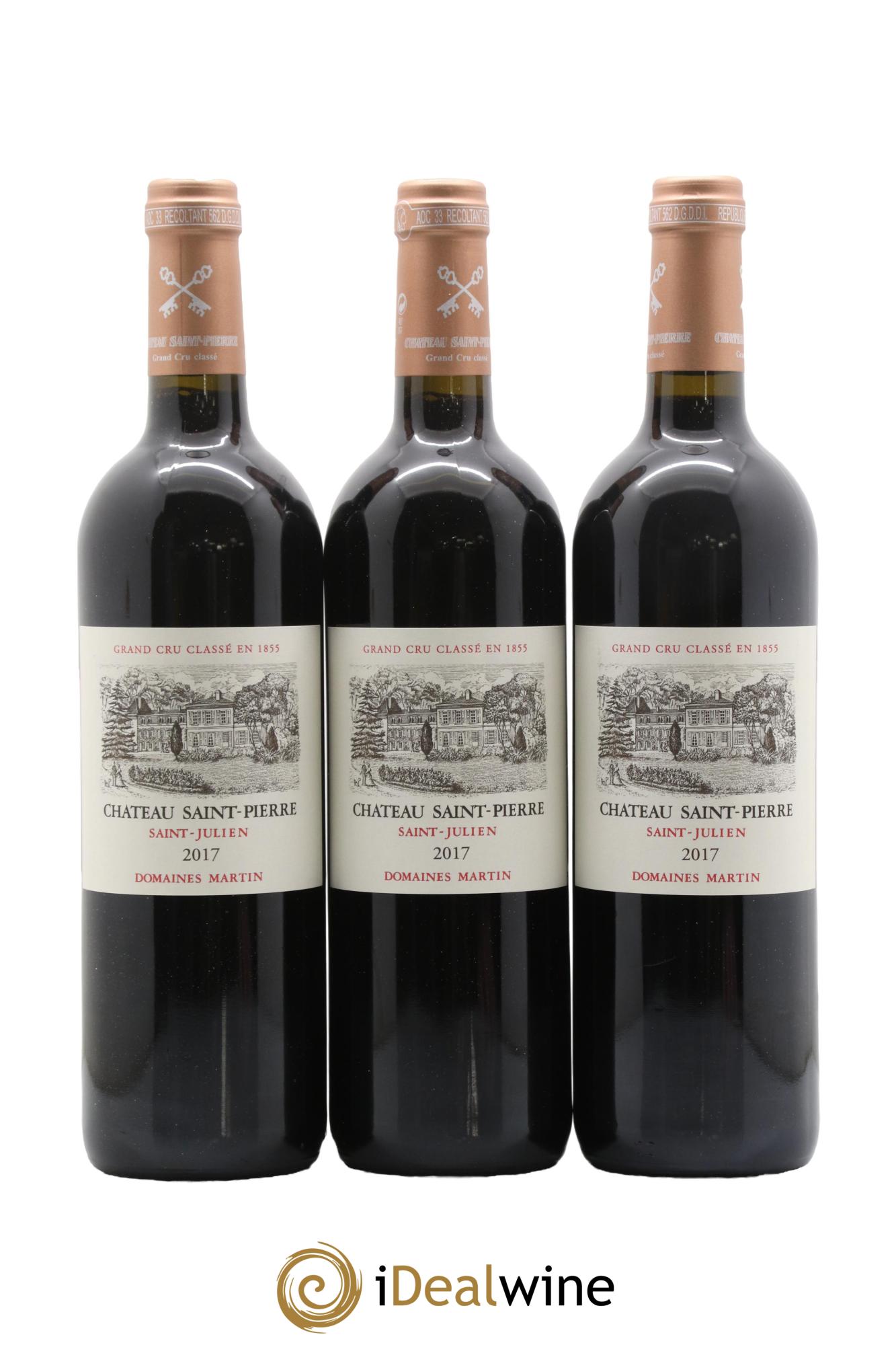 Château Saint-Pierre 4ème Grand Cru Classé  2017 - Lot of 6 bottles - 2