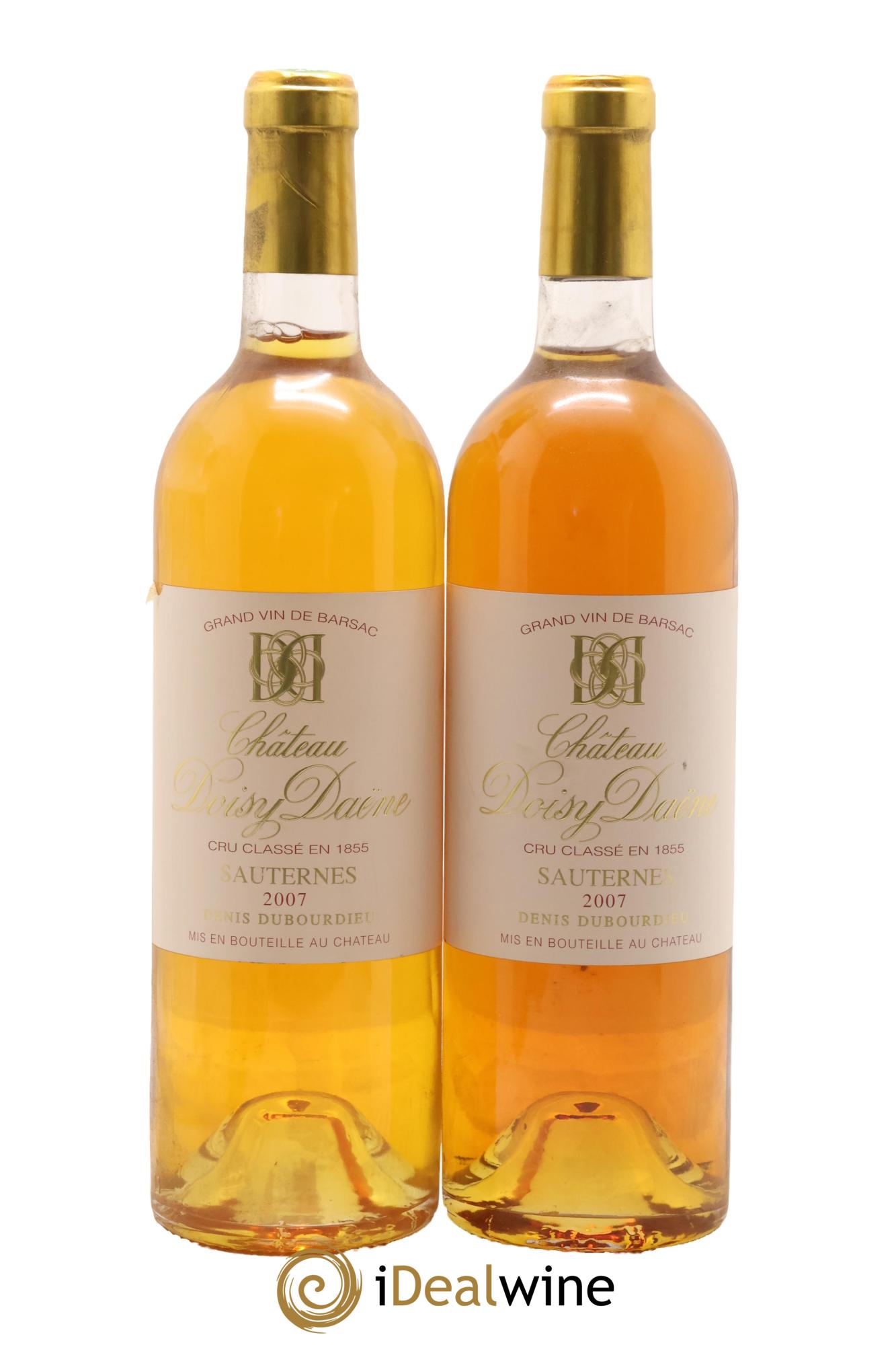 Château Doisy Daëne 2ème Grand Cru Classé 2007 - Lot of 2 bottles - 0