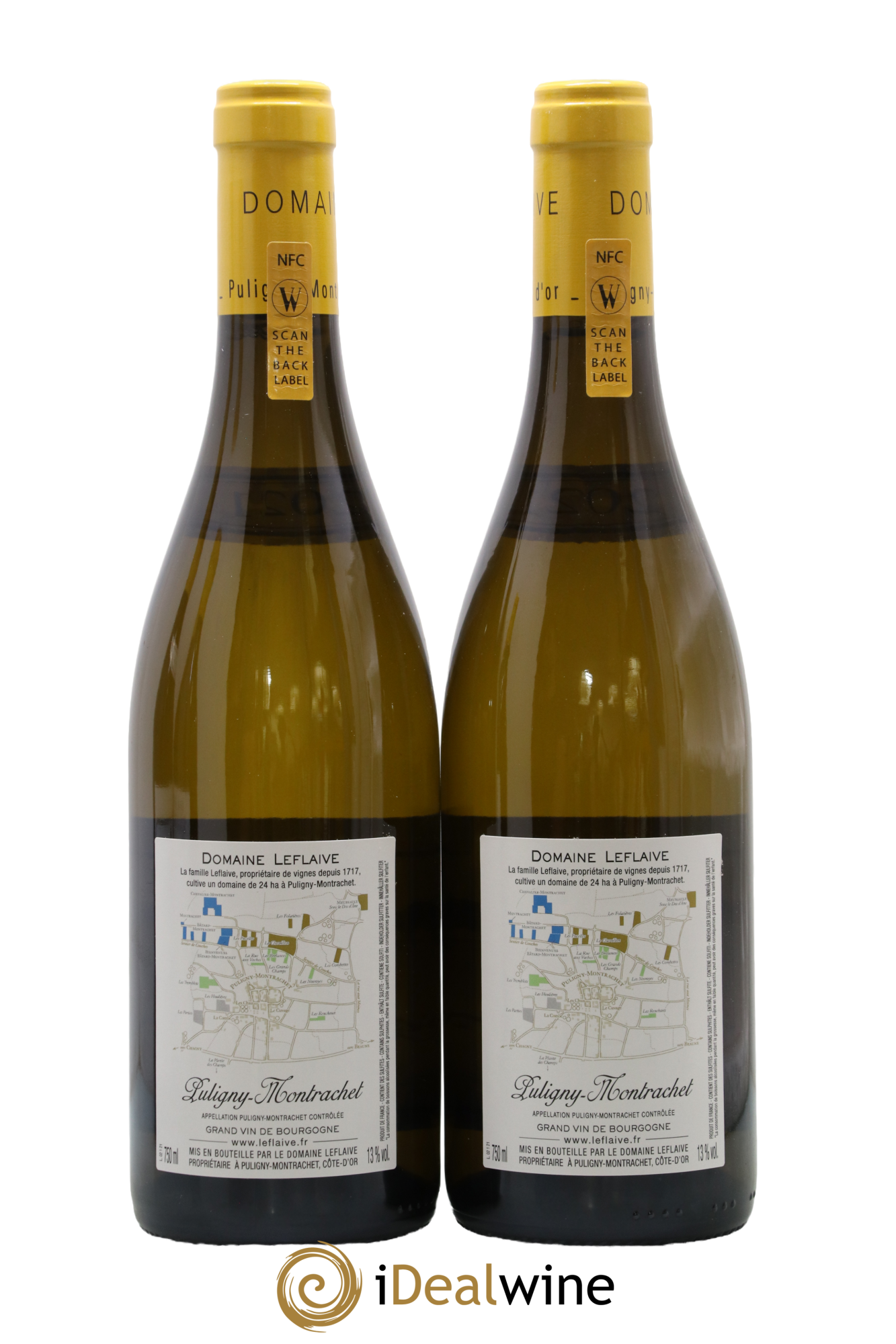 Puligny-Montrachet Leflaive (Domaine) 2021 - Lot de 2 bouteilles - 1