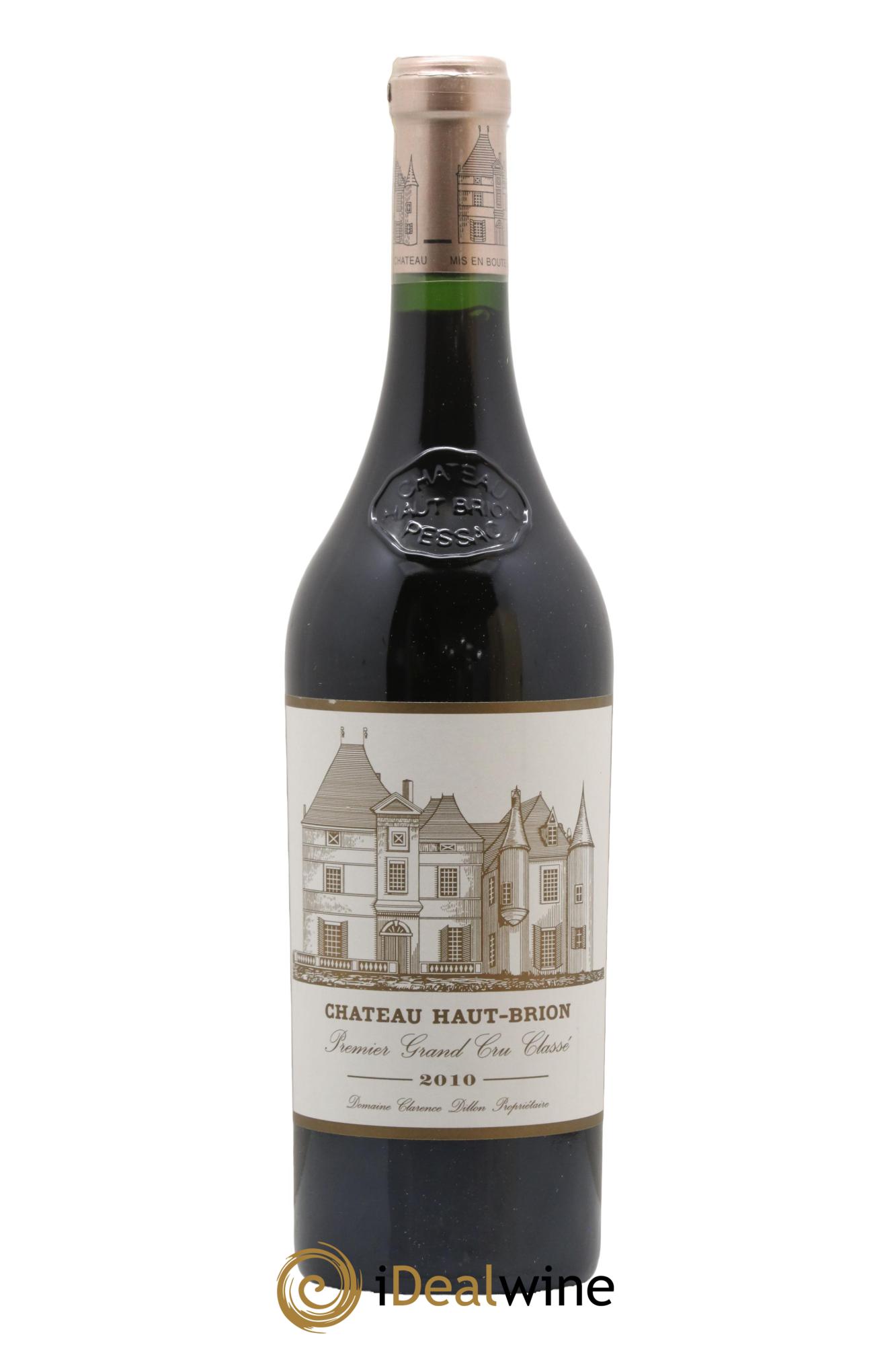 Château Haut Brion 1er Grand Cru Classé 2010 - Lot de 1 bouteille - 0