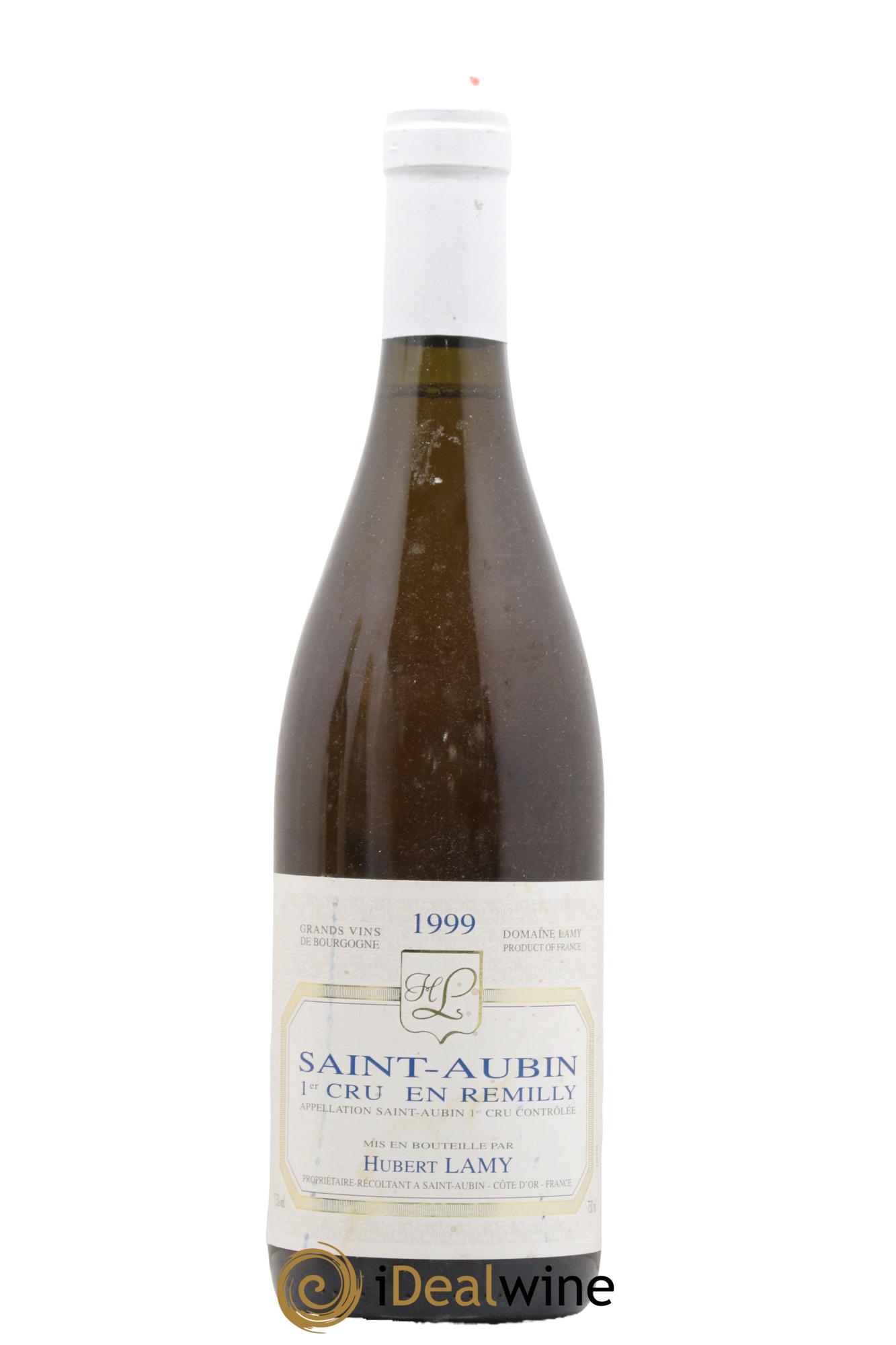 Saint-Aubin 1er Cru En Rémilly Hubert Lamy 1999 - Lot de 1 bouteille - 0