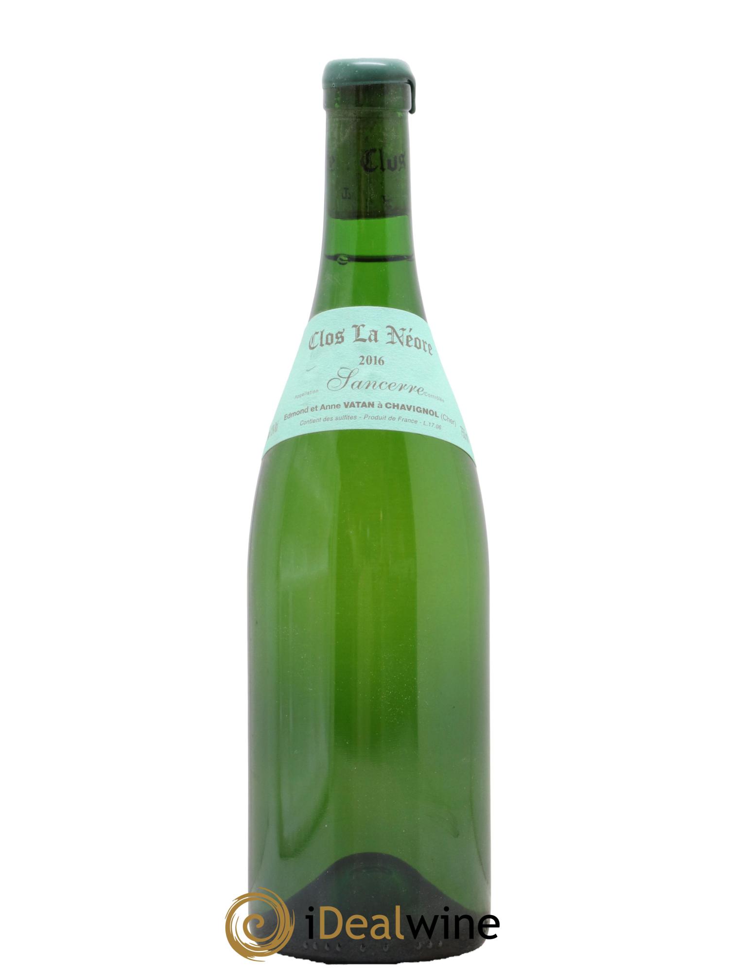 Sancerre Clos la Neore Edmond Vatan 2016 - Lot de 1 bouteille - 0