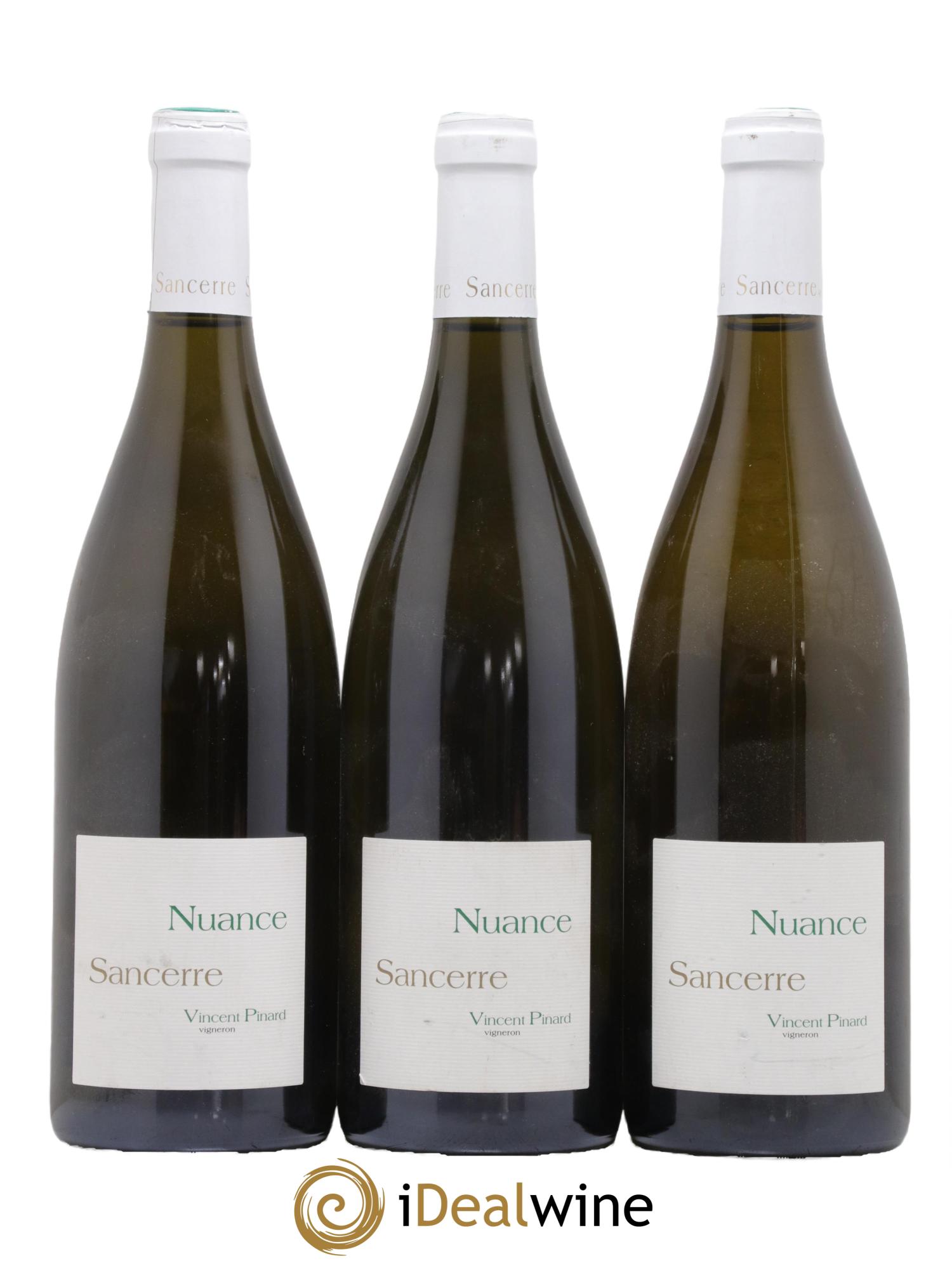 Sancerre Nuance Vincent Pinard 2020 - Lot de 3 bouteilles - 0