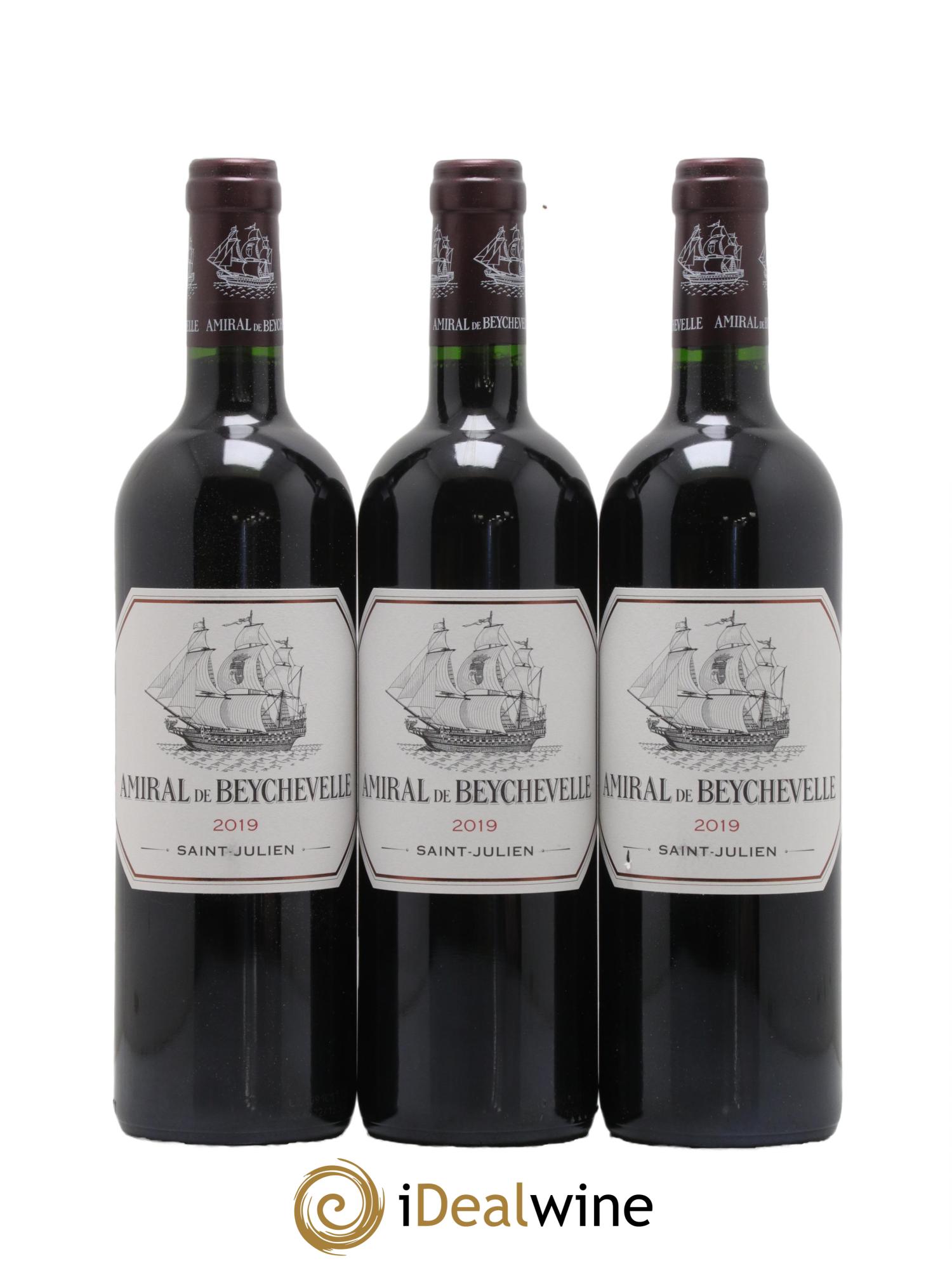 Amiral de Beychevelle Second Vin 2019 - Lot de 6 bouteilles - 1