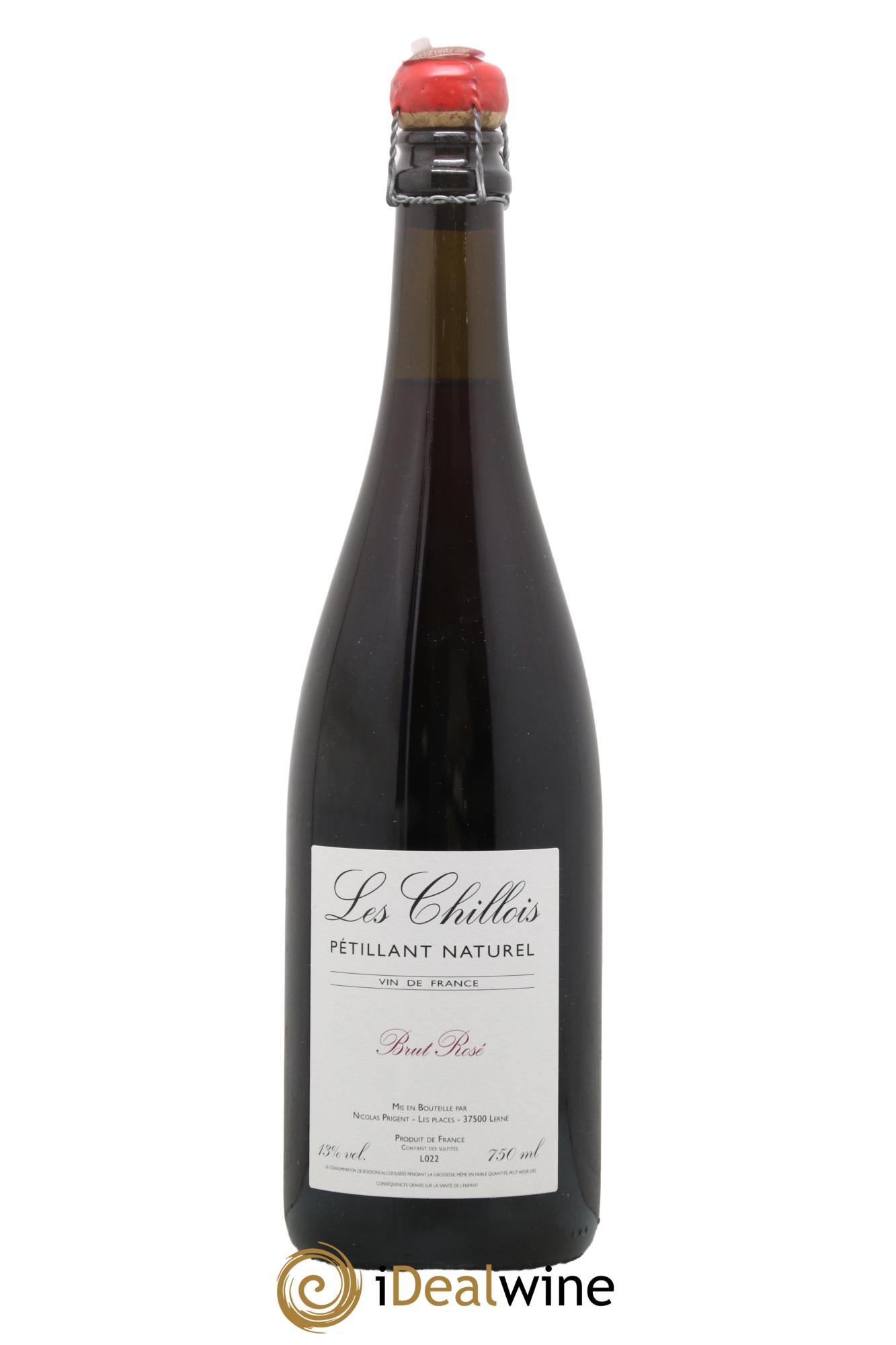 Vin de France Brut Pétillant Naturel Les Chillois Domaine Nicolas Prigent 2022 - Lot de 1 bouteille - 0