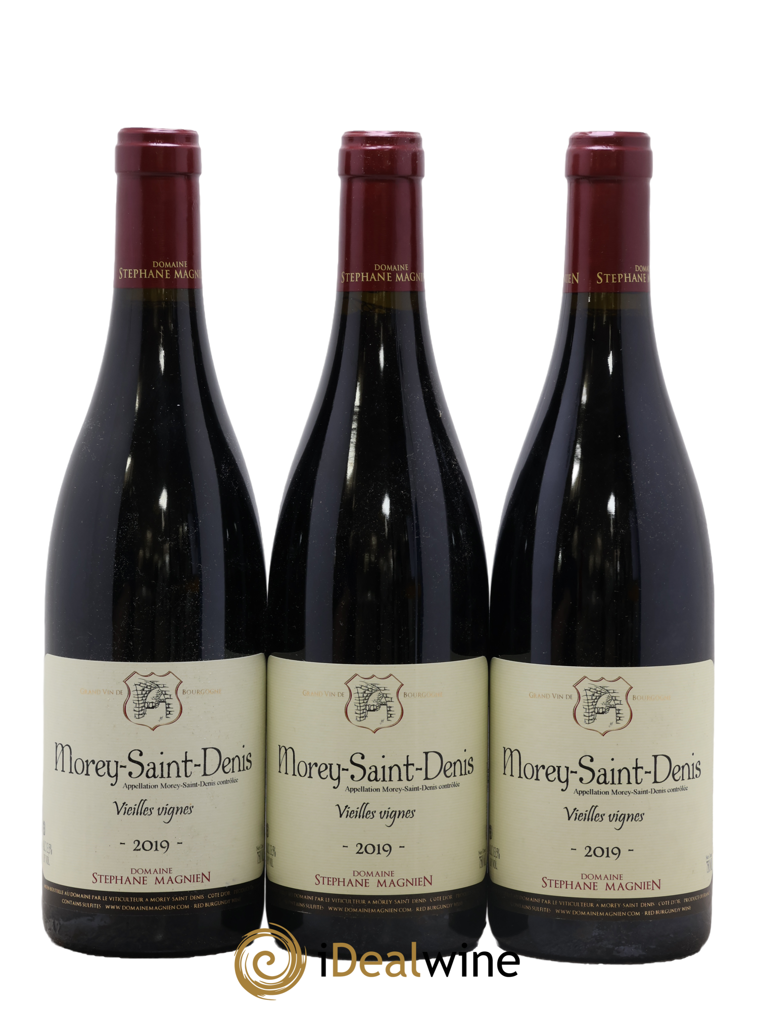 Morey-Saint-Denis Vieilles Vignes Stéphane Magnien 2019 - Lot de 3 bouteilles - 0