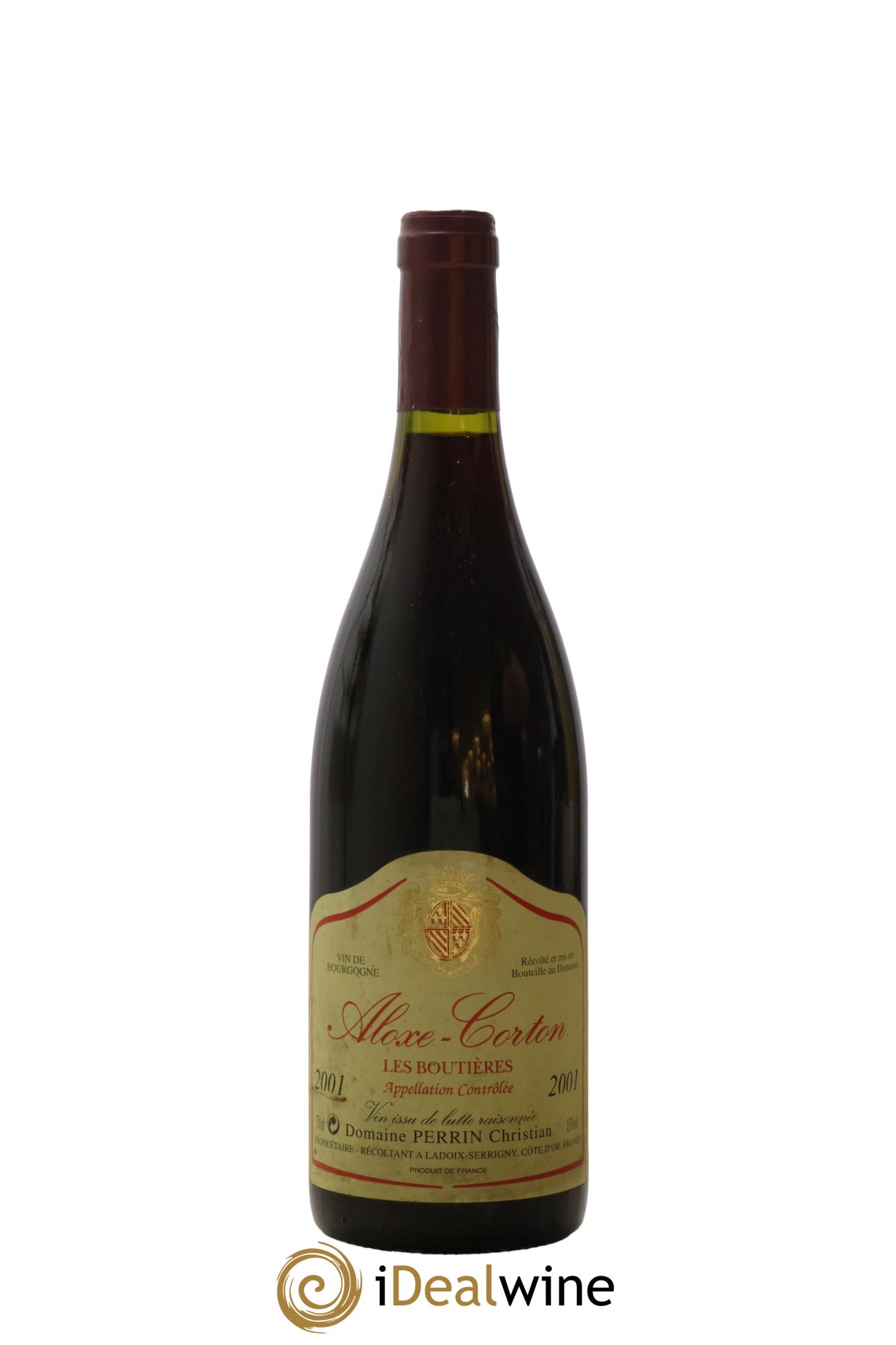 Aloxe-Corton Les Boutières Christian Perrin 2001 - Lot de 1 bouteille - 0