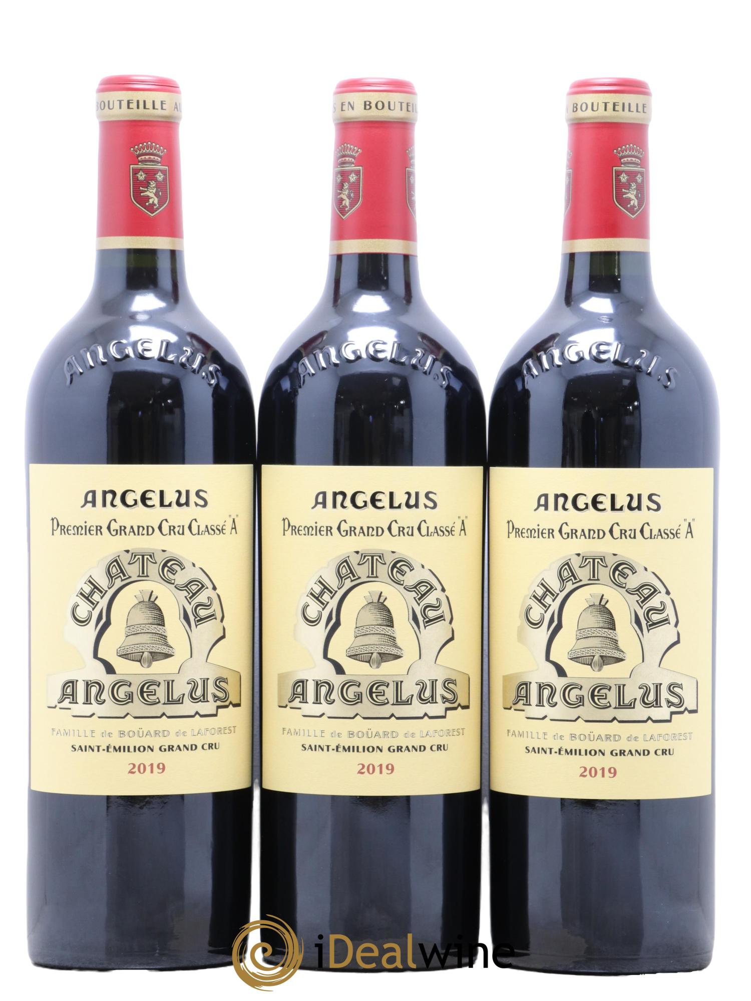 Château Angélus 1er Grand Cru Classé A 2019 - Lot of 6 bottles - 3