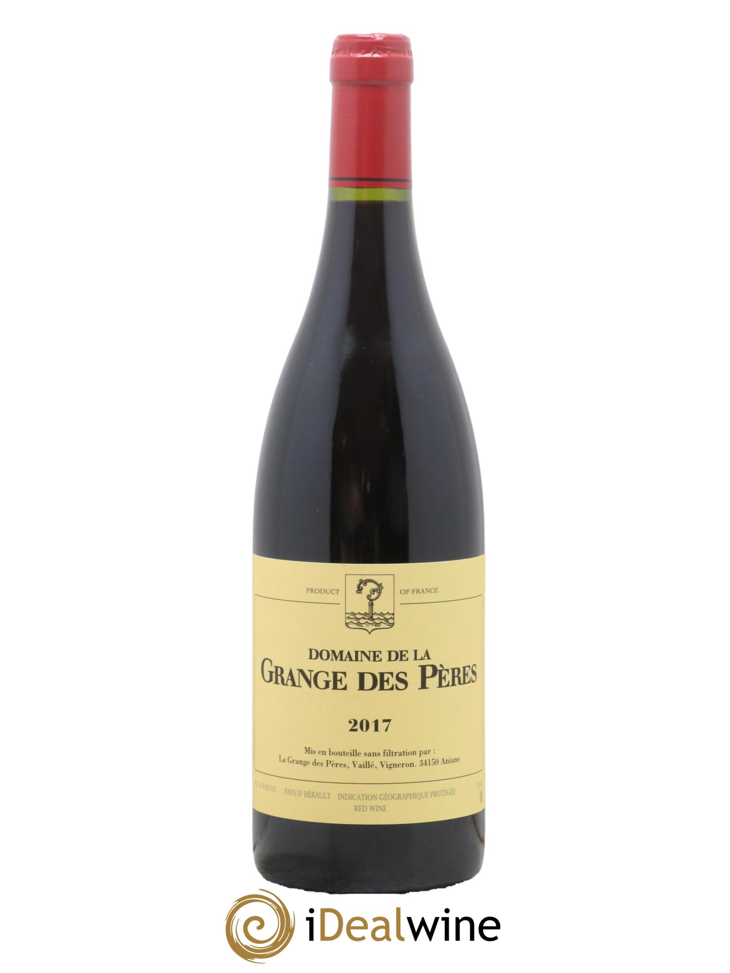 Pays d'Hérault Grange des Pères Laurent Vaillé 2017 - Lot de 1 bouteille - 0
