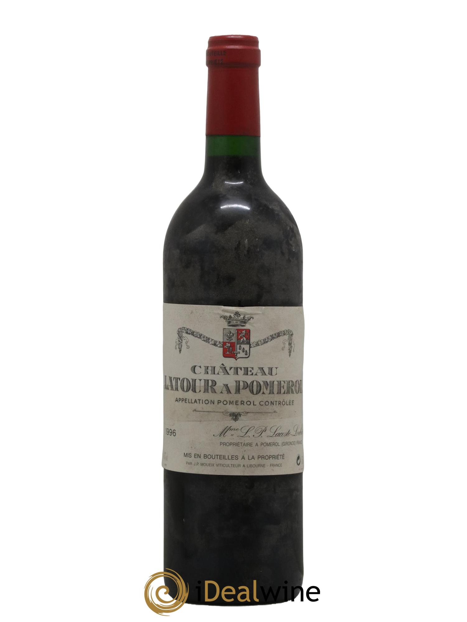 Château Latour à Pomerol 1996 - Lot de 1 bouteille - 0