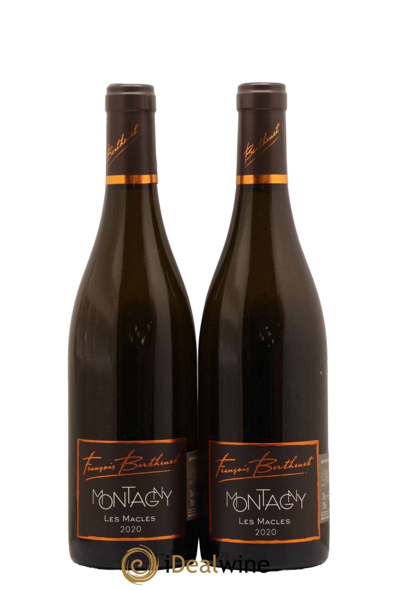 Montagny Les Macles Domaine Berthenet 2020 - Lot de 2 bouteilles - 0