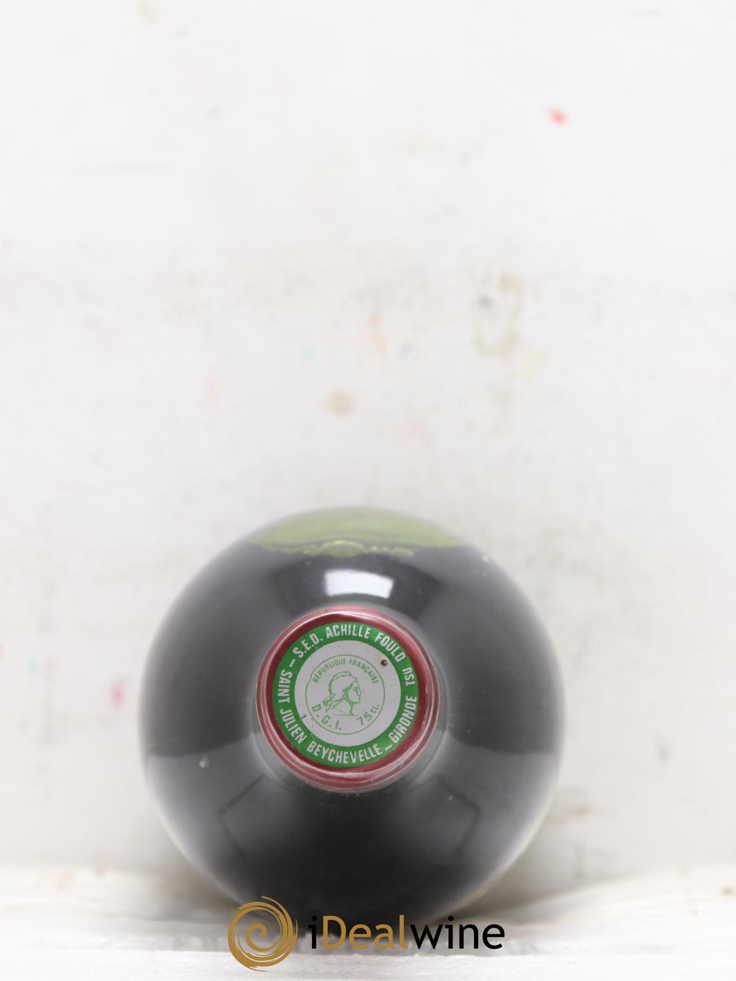 Château Beychevelle 4ème Grand Cru Classé 1982 - Lot de 1 bouteille - 1