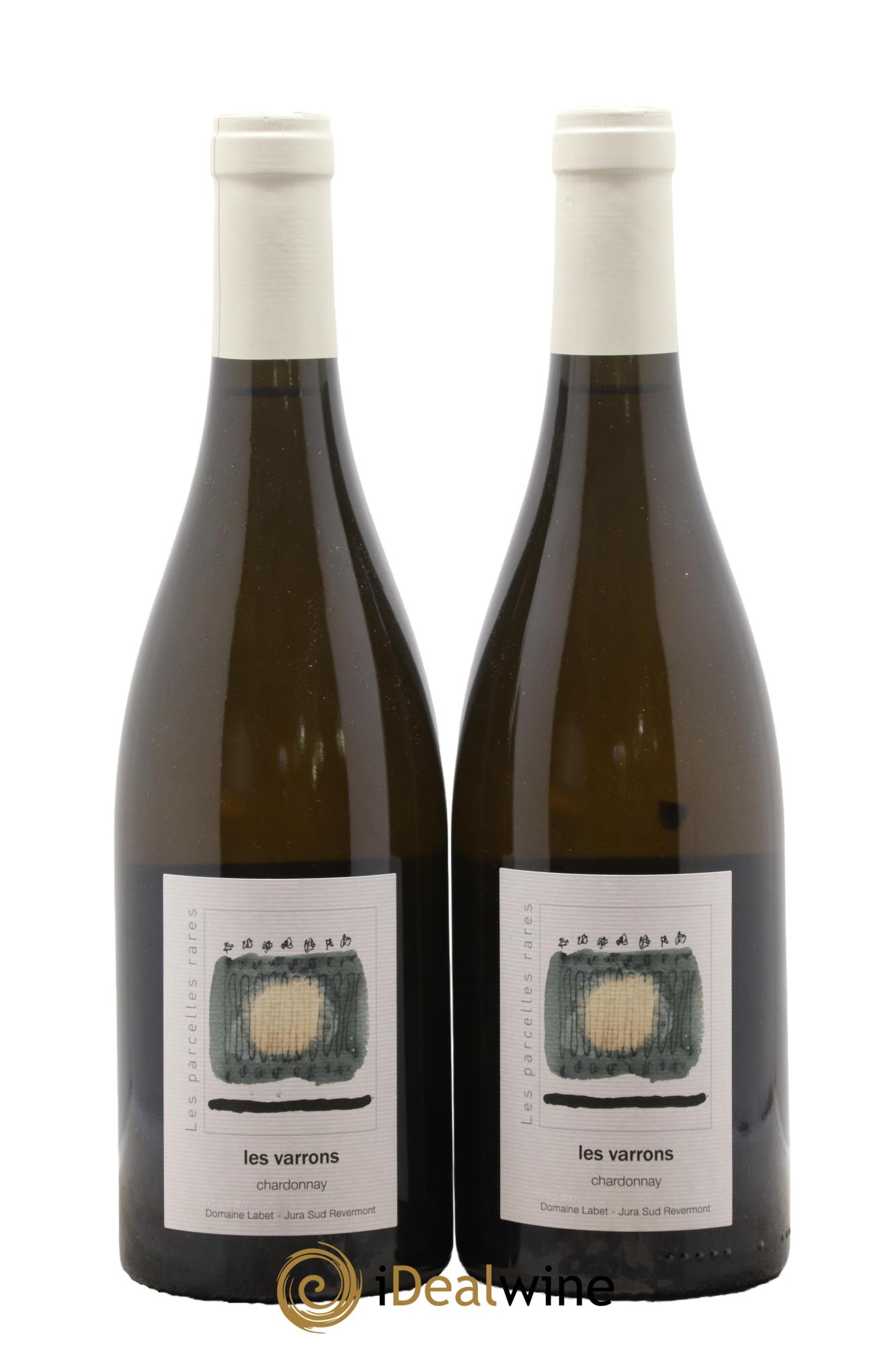 Côtes du Jura Chardonnay Les Varrons Romain - Julien - Charline Labet 2020 - Lotto di 2 bottiglie - 0
