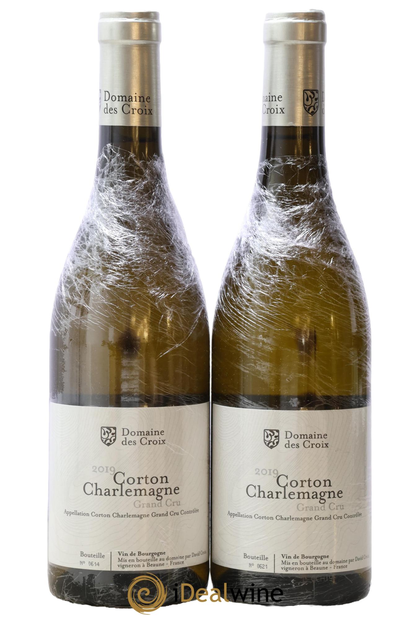 Corton-Charlemagne Grand Cru Croix (Domaine des) 2019 - Lot of 2 bottles - 0