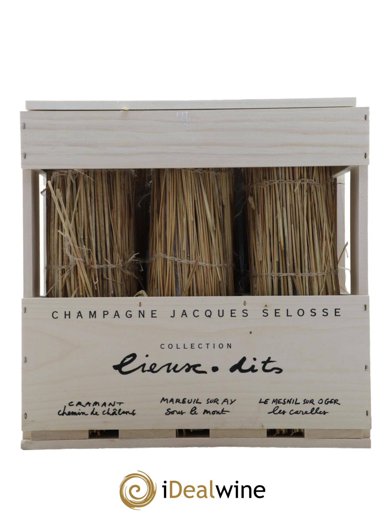 Caisse Collection Lieux-dits Jacques Selosse - Lot de 6 bouteilles - 4