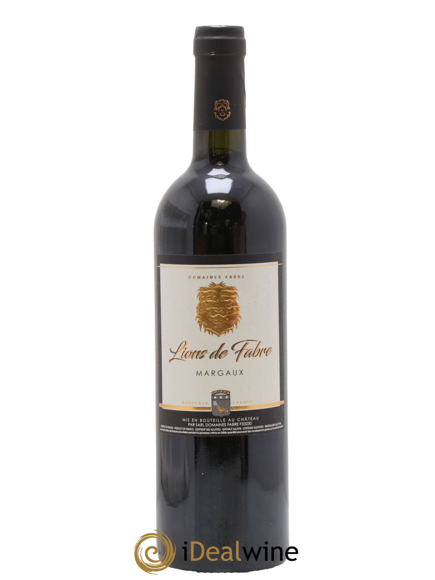 Margaux Cuvée Lion De Fabre Domaine Fabre 2019 - Lot de 1 bouteille - 0