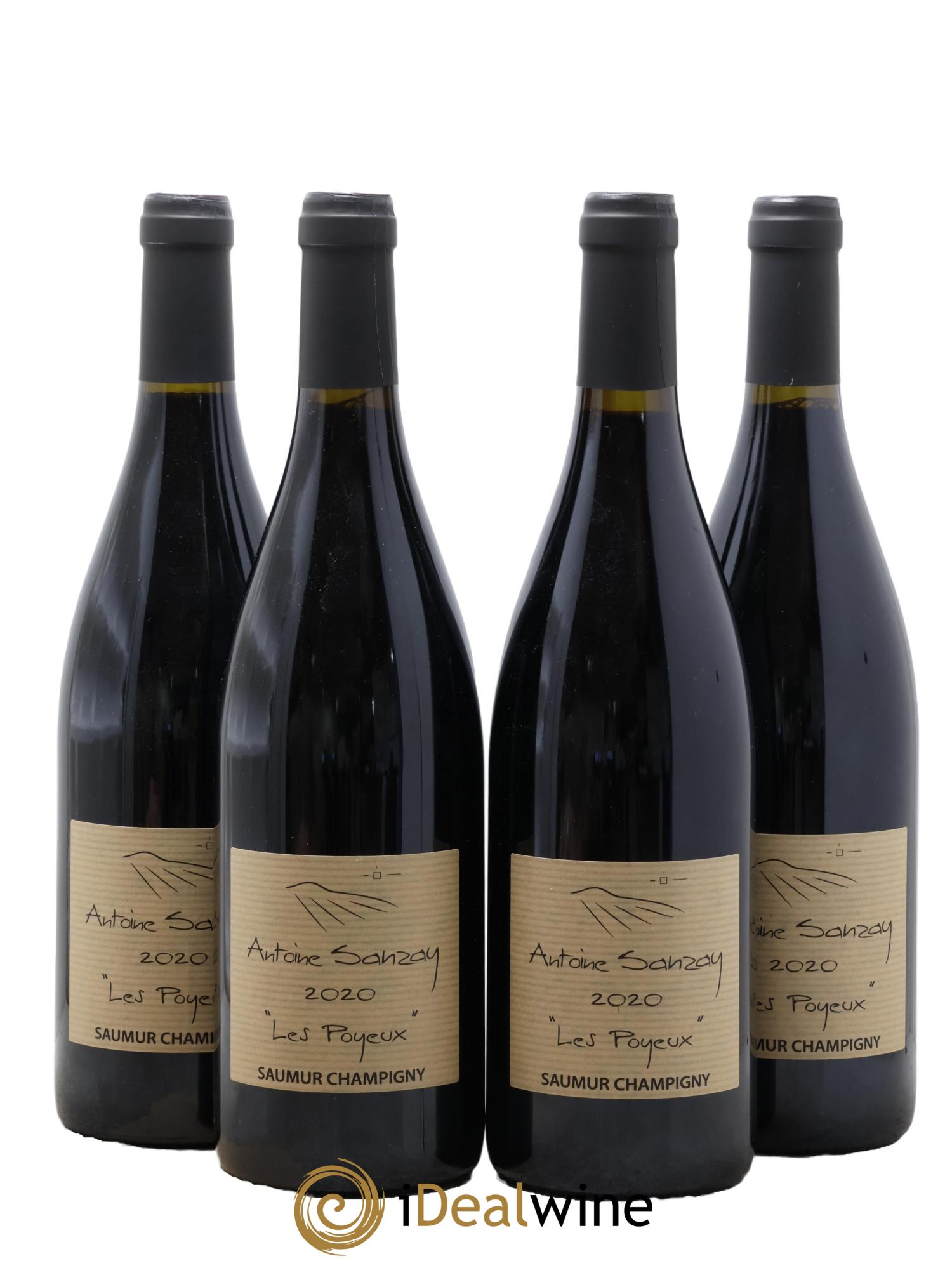 Saumur-Champigny Les Poyeux Antoine Sanzay  2020 - Lotto di 4 bottiglie - 0