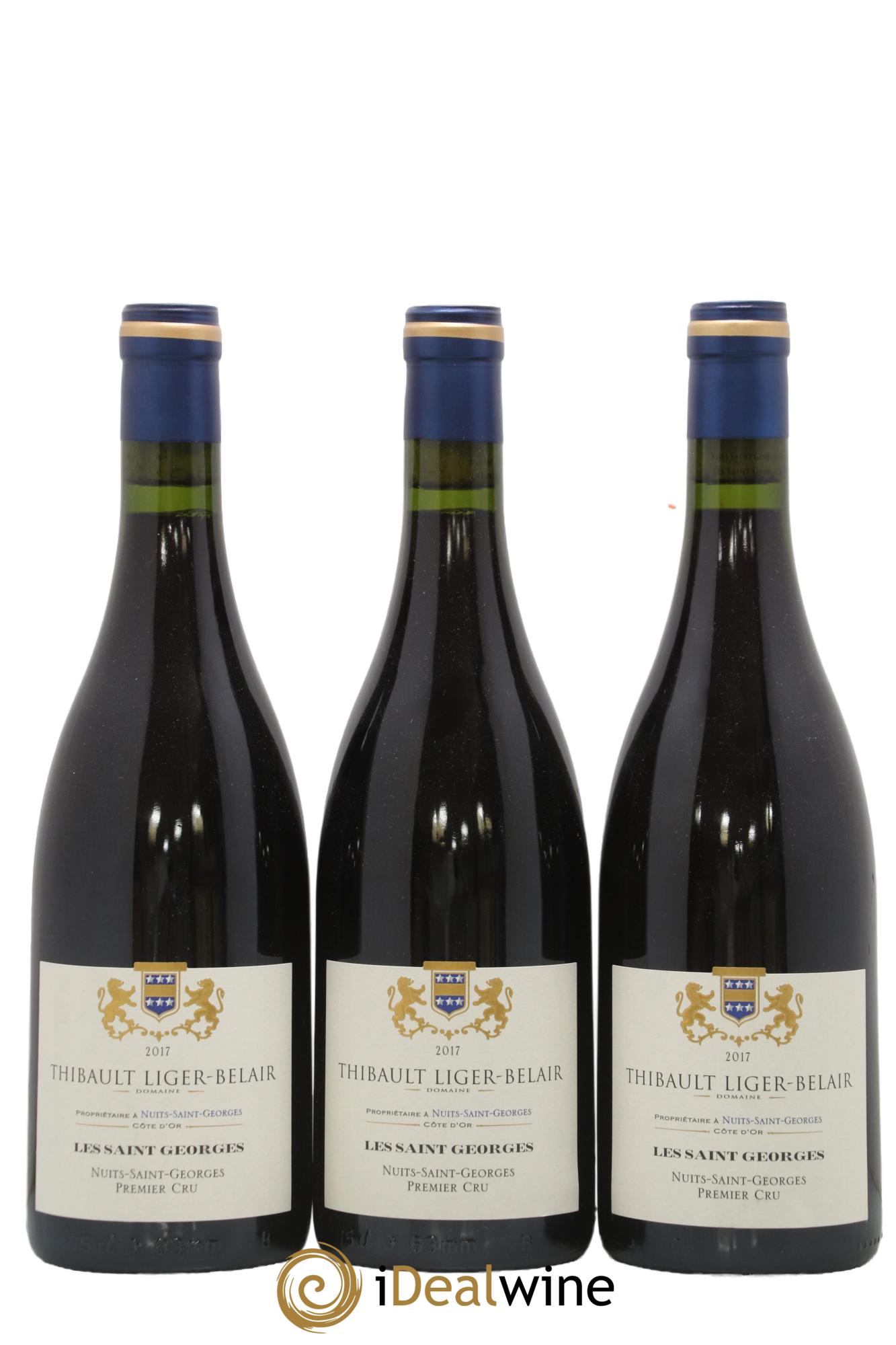 Nuits-Saint-Georges 1er Cru Les Saint-Georges Thibault Liger-Belair 2017 - Lot de 3 bouteilles - 0