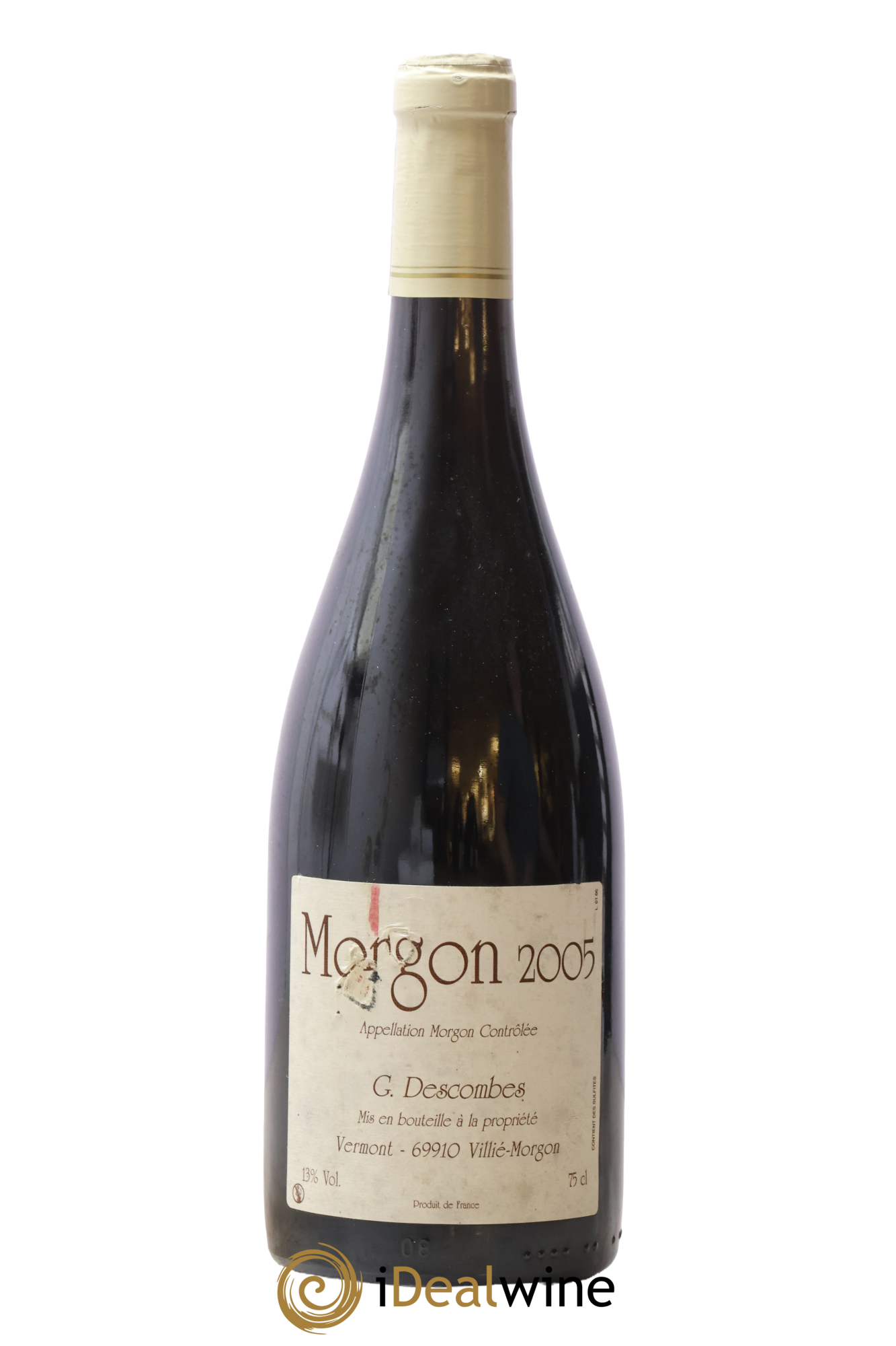 Morgon Georges Descombes (Domaine) 2005 - Lot de 1 bouteille - 0
