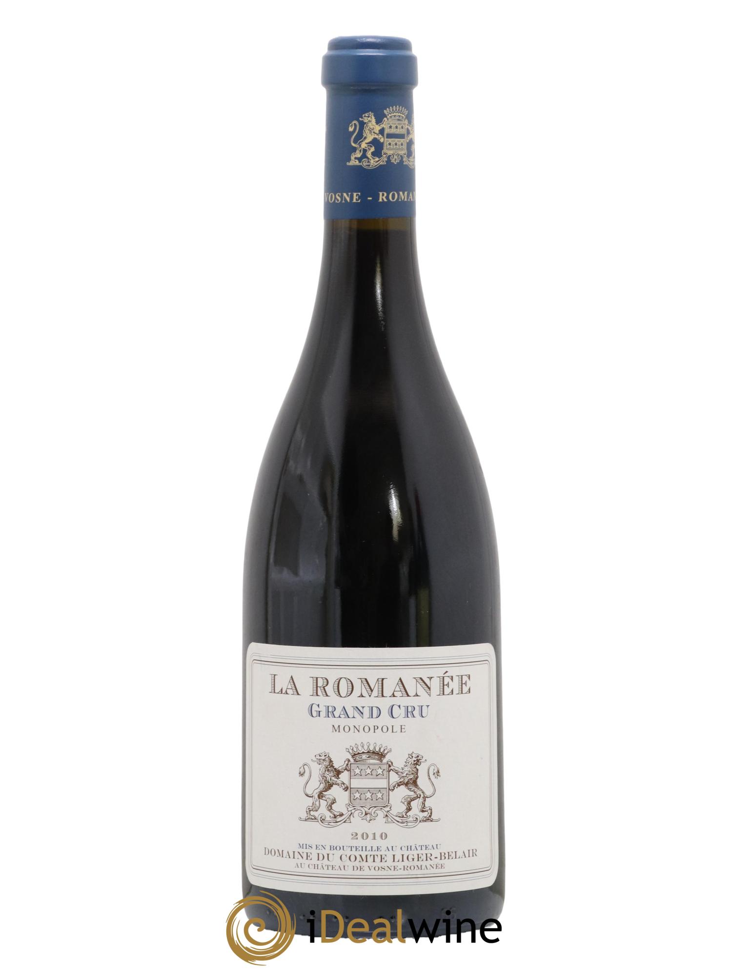 La Romanée Grand Cru Comte Liger-Belair (Domaine du) 2010 - Lot de 1 bouteille - 0