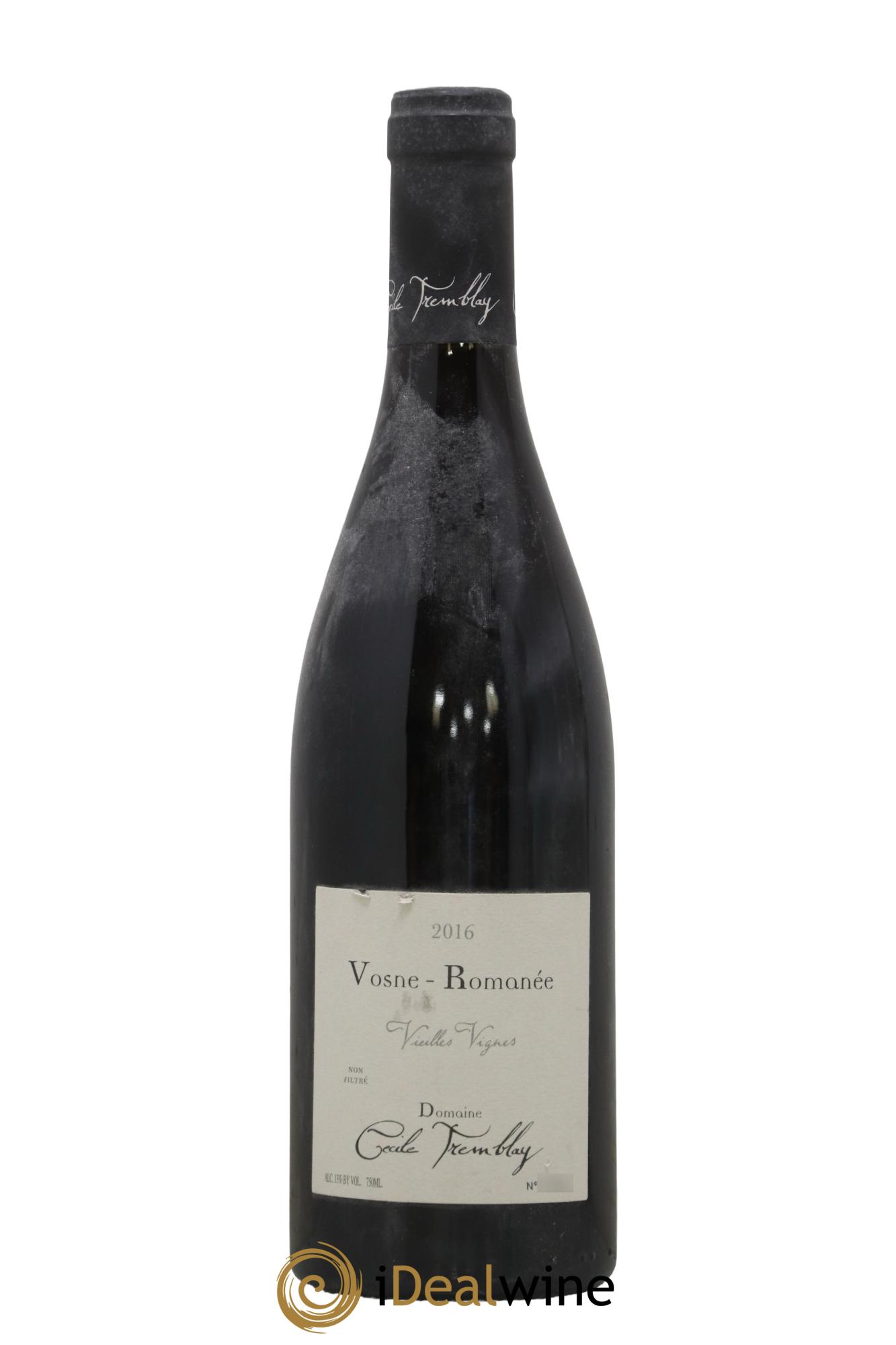 Vosne-Romanée Vieilles Vignes Cécile Tremblay 2016 - Lot of 1 bottle - 0