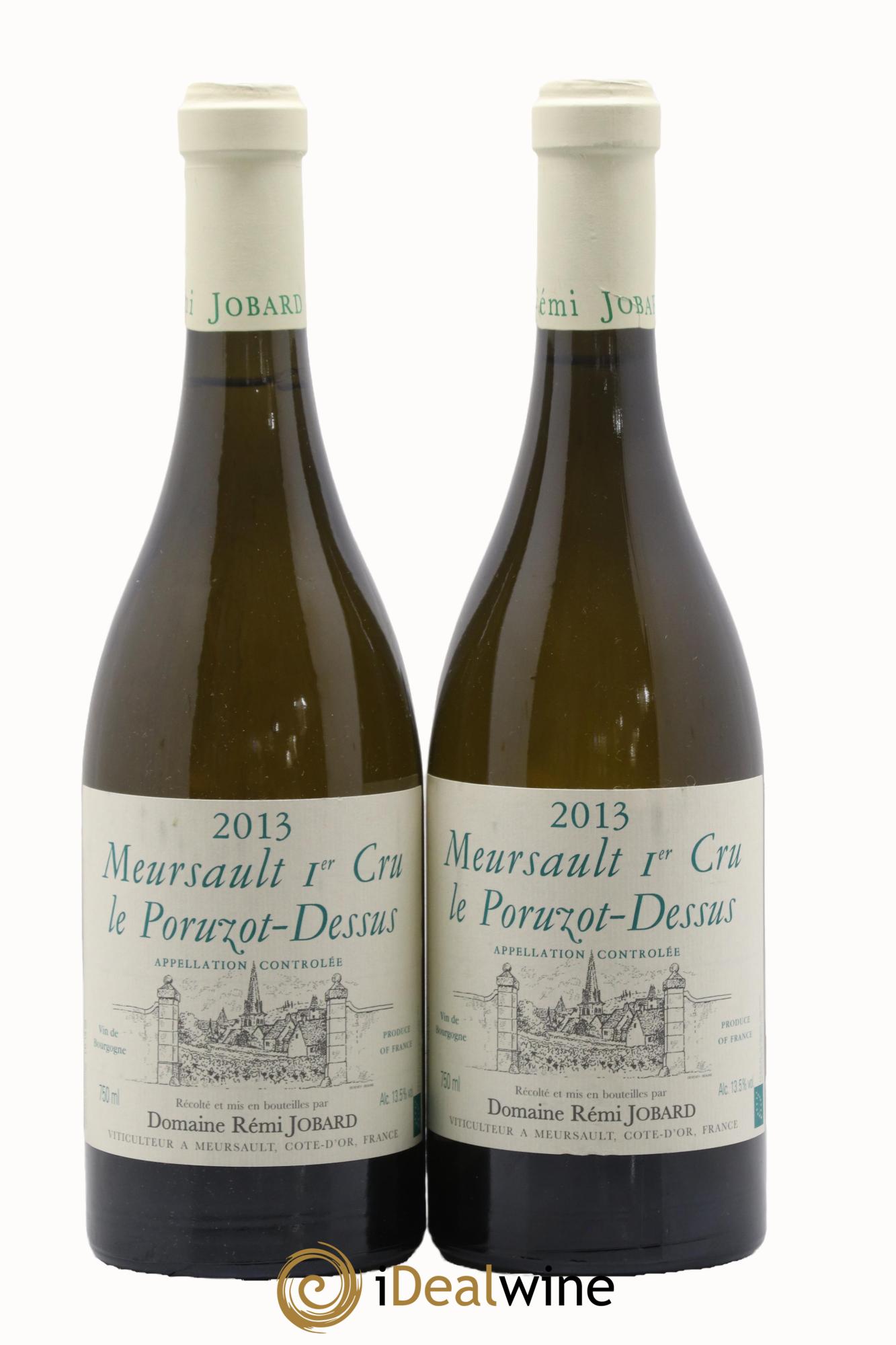 Meursault 1er Cru Le Poruzot-Dessus Rémi Jobard (Domaine) 2013 - Lot de 2 bouteilles - 0