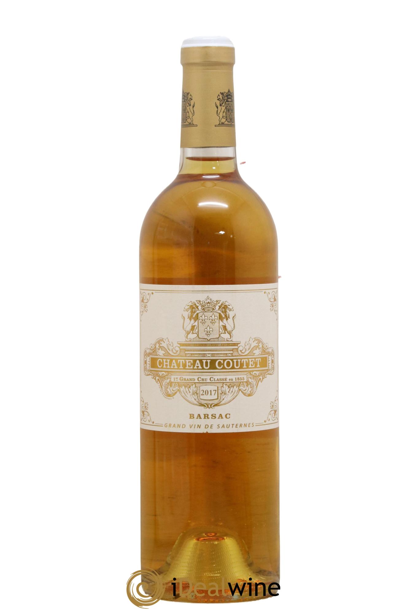 Château Coutet 1er Grand Cru Classé 2017 - Lot de 1 bouteille - 0
