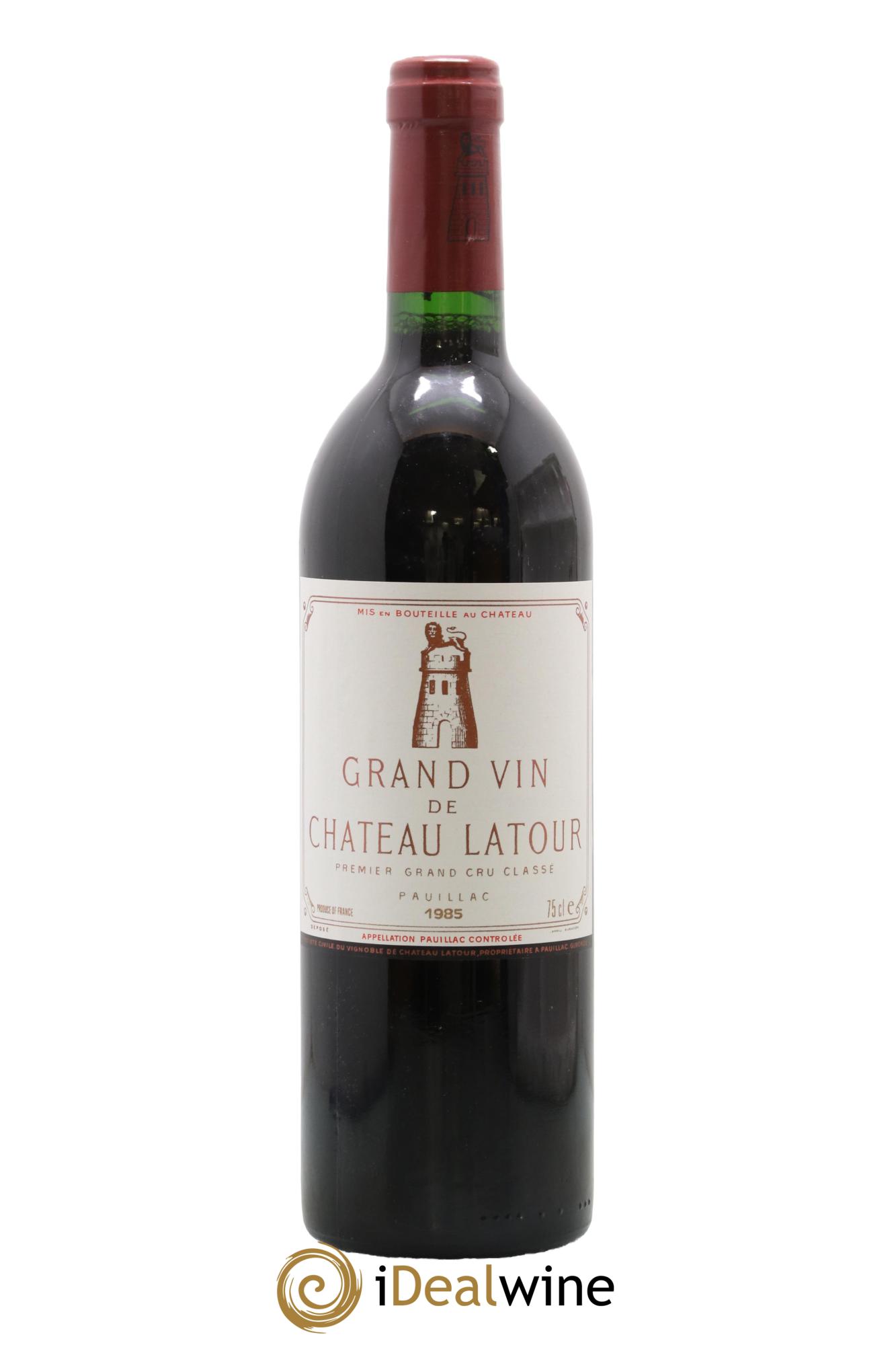Château Latour 1er Grand Cru Classé 1985 - Lot de 1 bouteille - 0