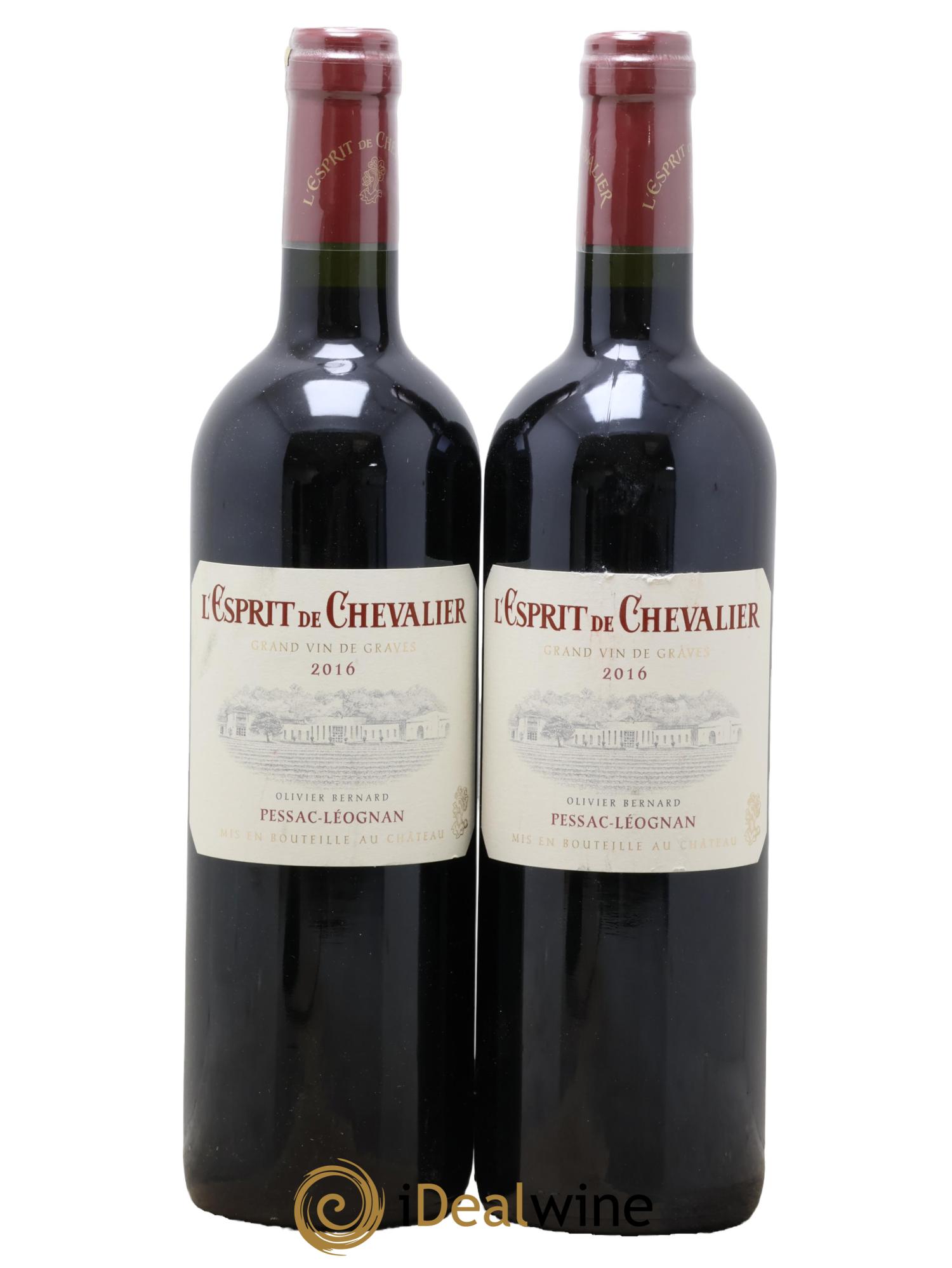Esprit de Chevalier Second Vin 2016 - Lotto di 2 bottiglie - 0
