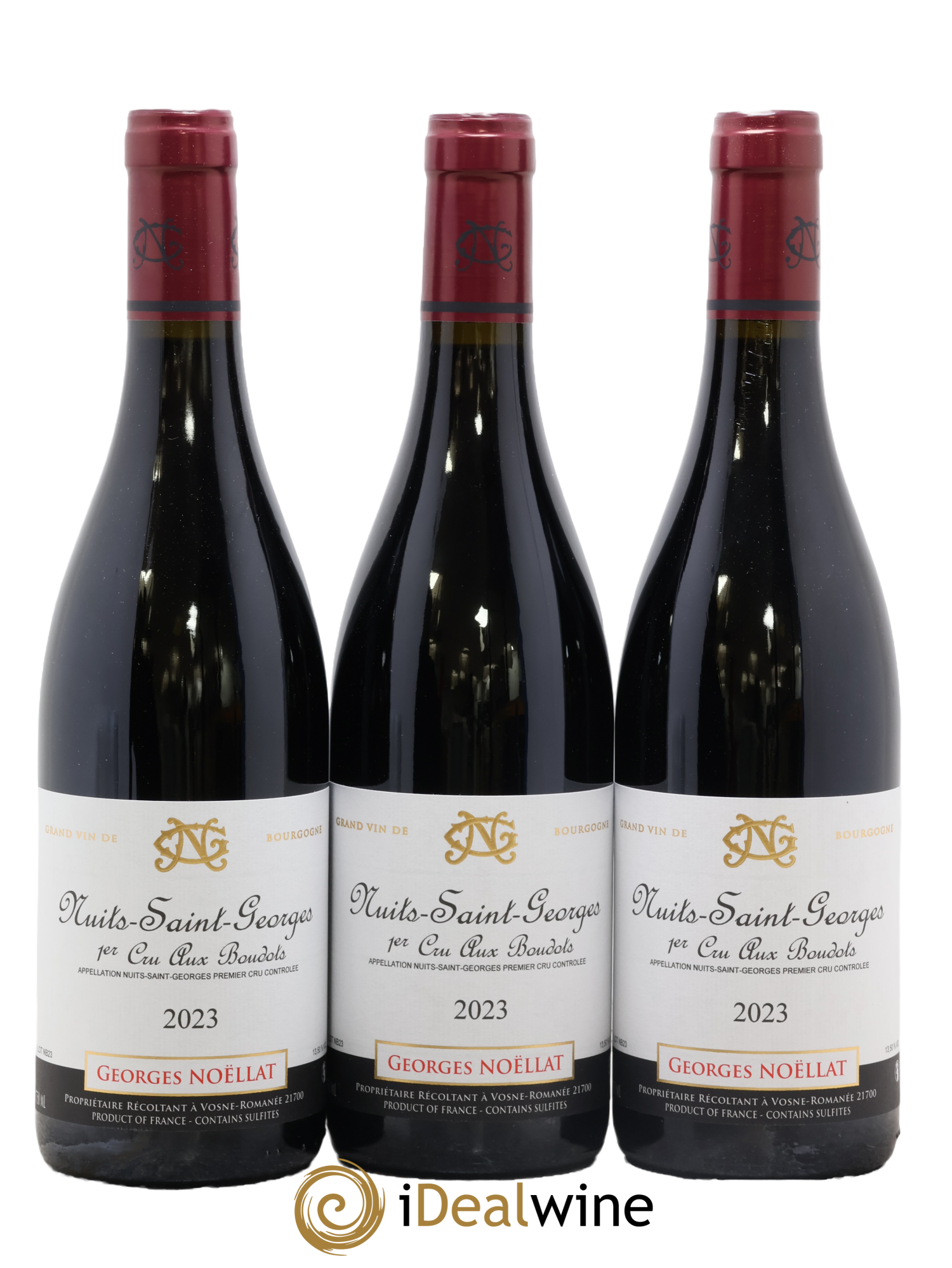 Nuits-Saint-Georges 1er Cru Aux Boudots Georges Noëllat (Domaine) 2023 - Lot de 3 bouteilles - 0
