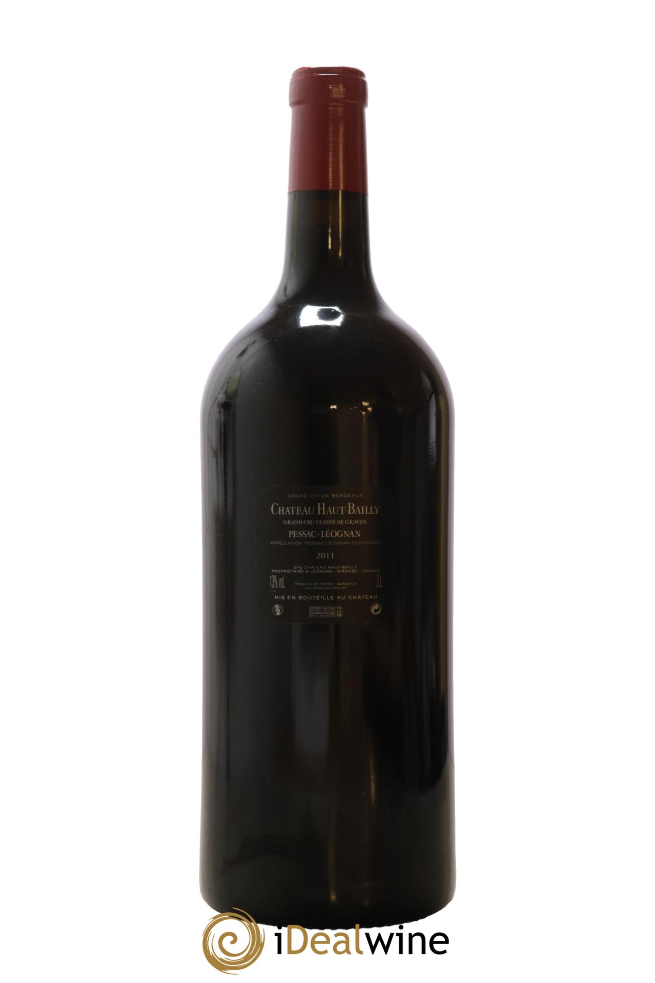 Château Haut-Bailly Cru Classé de Graves  2011 - Lot of 1 double magnum - 2