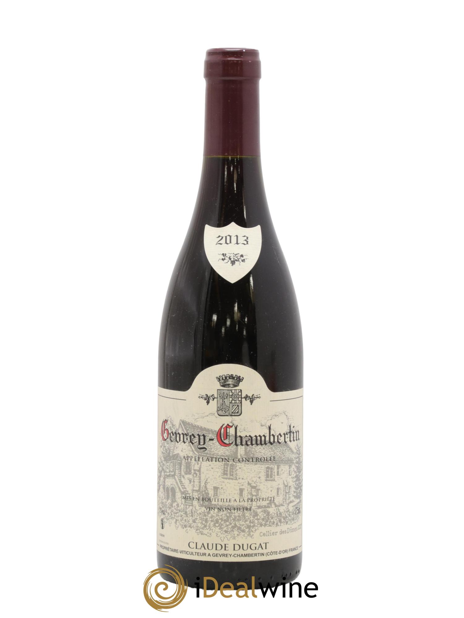 Gevrey-Chambertin Claude Dugat 2013 - Lot de 1 bouteille - 0