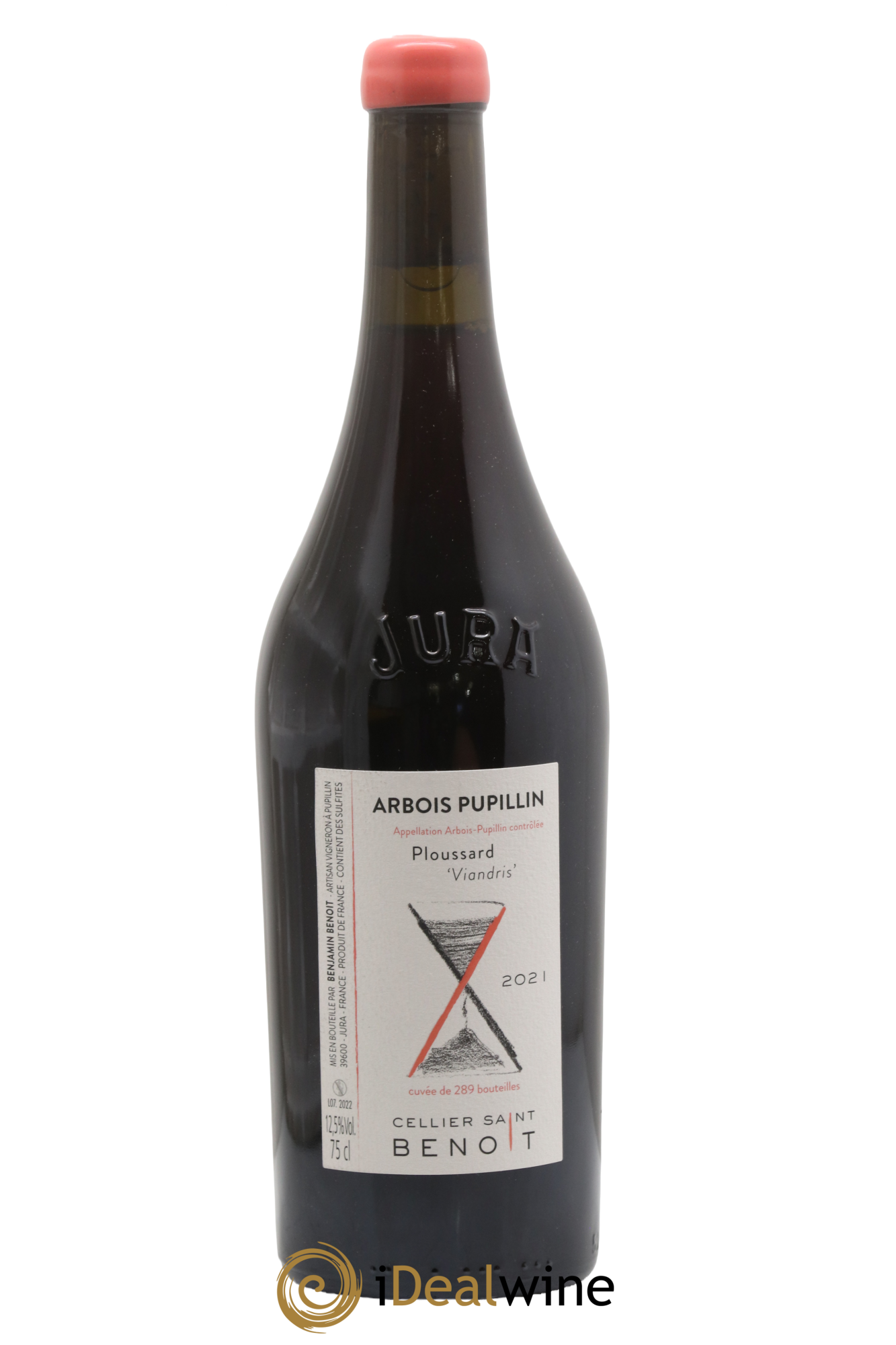 Arbois-Pupillin Ploussard Viandris Cellier Saint Benoît 2021 - Lot de 1 bouteille - 0