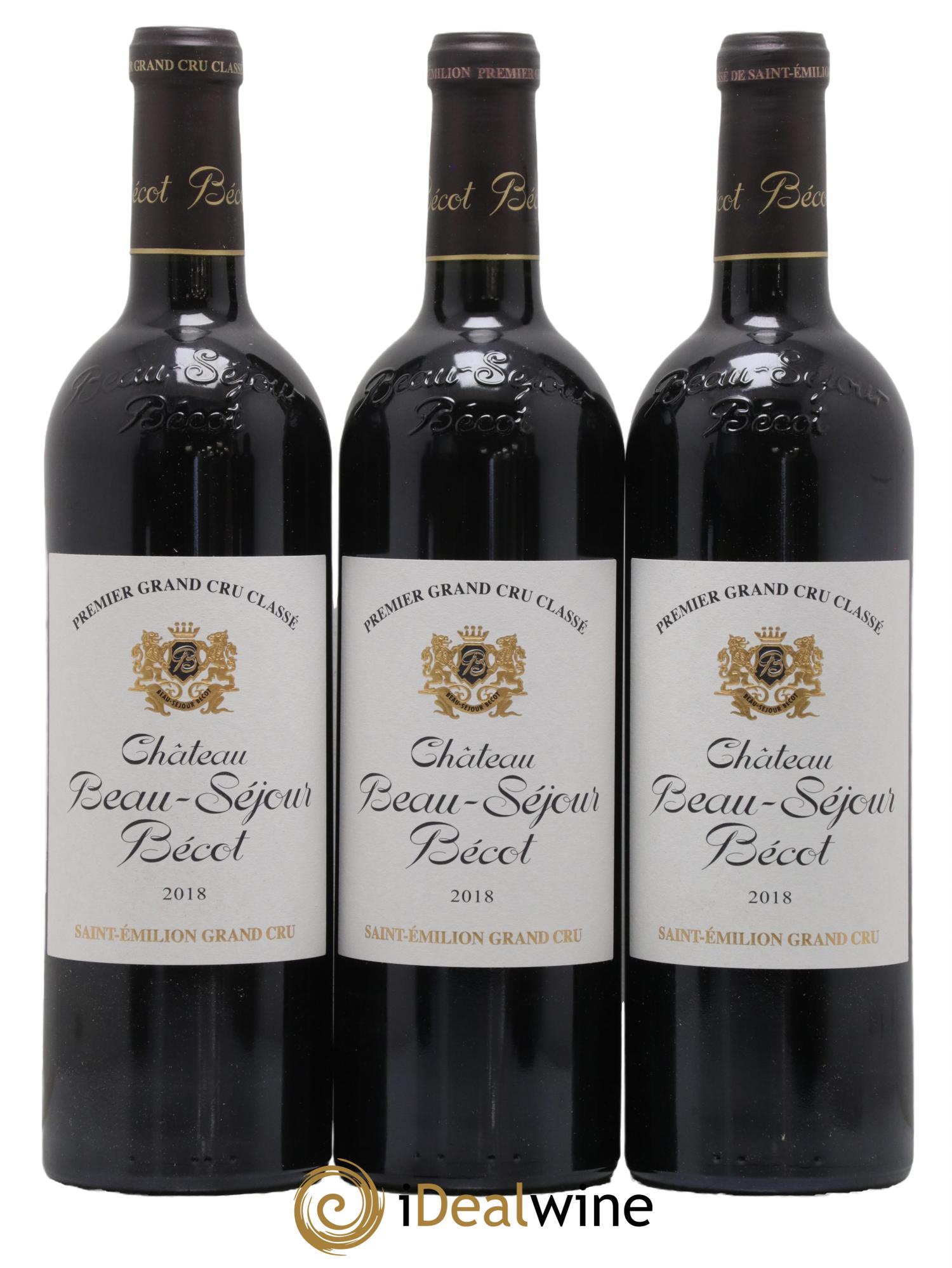 Château Beau-Séjour Bécot 1er Grand Cru Classé B 2018 - Lot de 6 bouteilles - 2