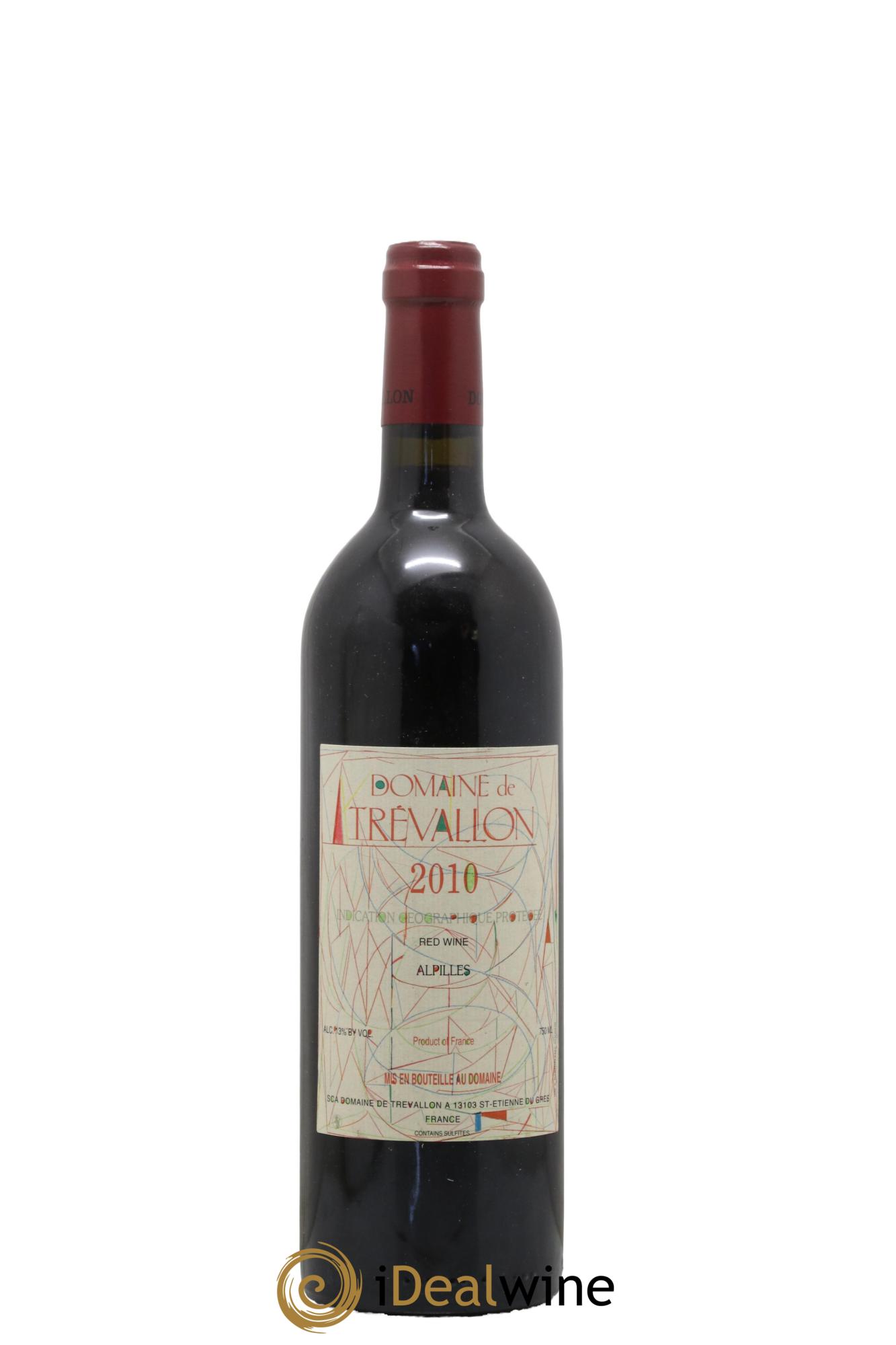 IGP Alpilles Trévallon (Domaine de) Eloi Dürrbach 2010 - Lot de 1 bouteille - 0