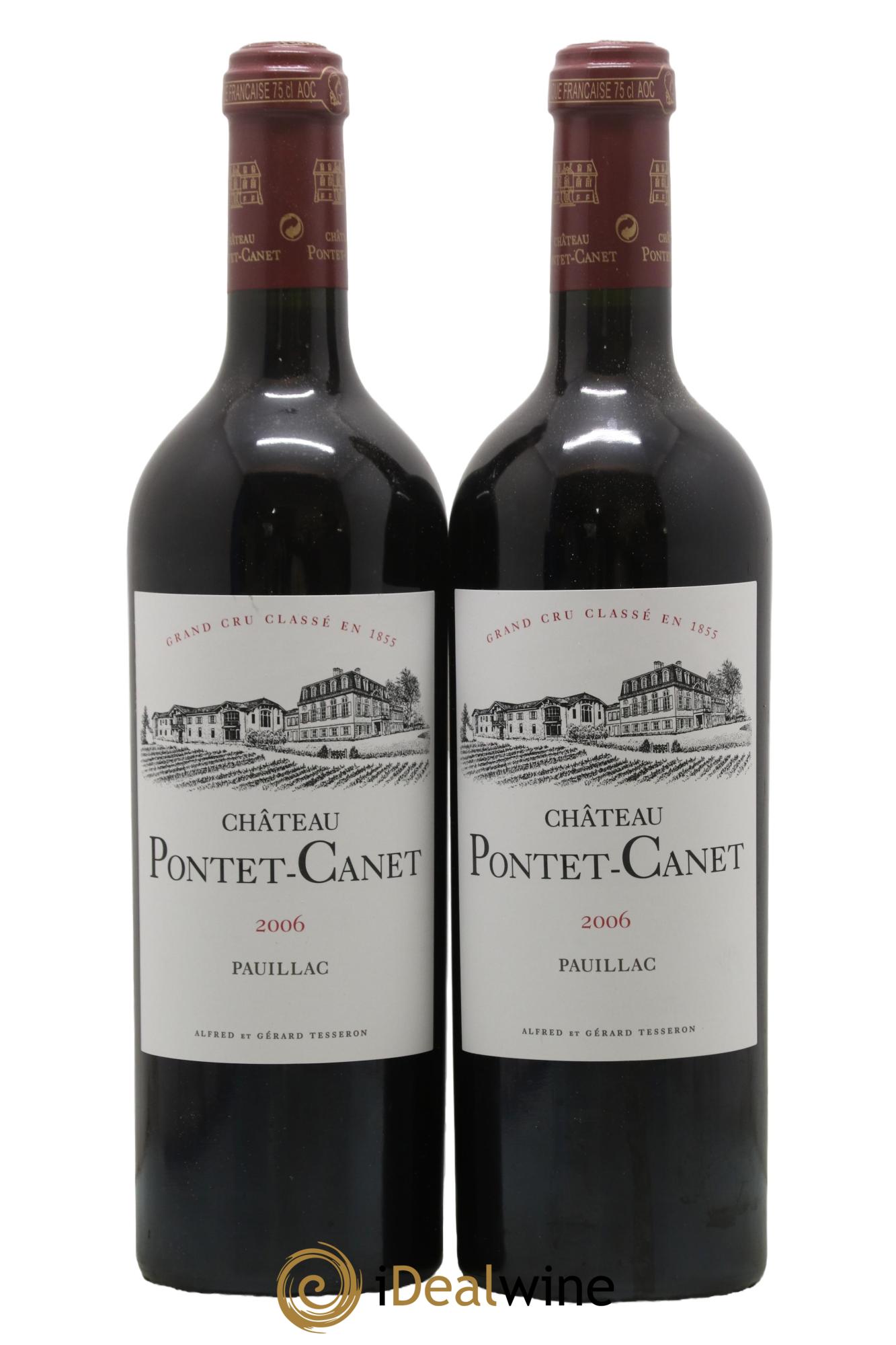 Château Pontet Canet 5ème Grand Cru Classé 2006 - Lot of 2 bottles - 0