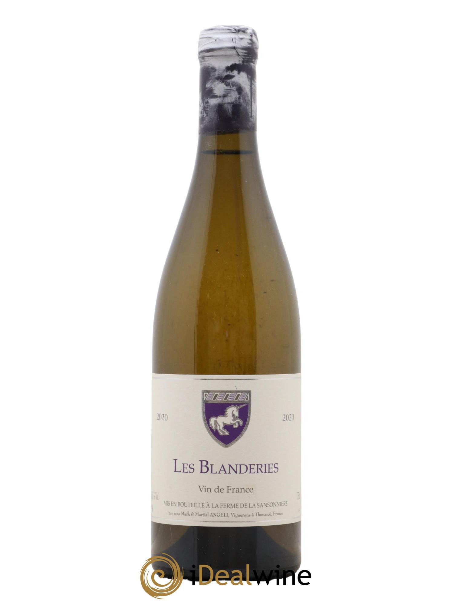 Vin de France Les Blanderies Mark Angeli (Domaine) - Ferme de la Sansonnière 2020 - Lot de 1 bouteille - 0