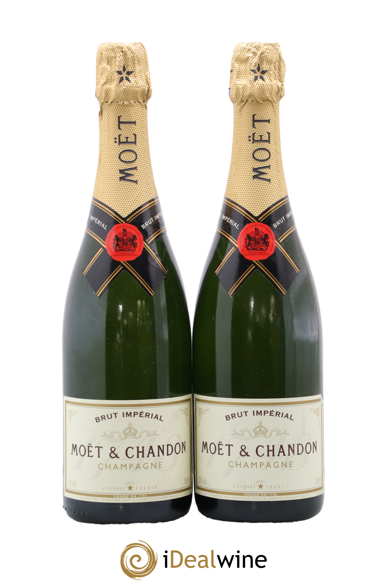 Impérial Brut Moët et Chandon - Lot de 2 bouteilles - 0