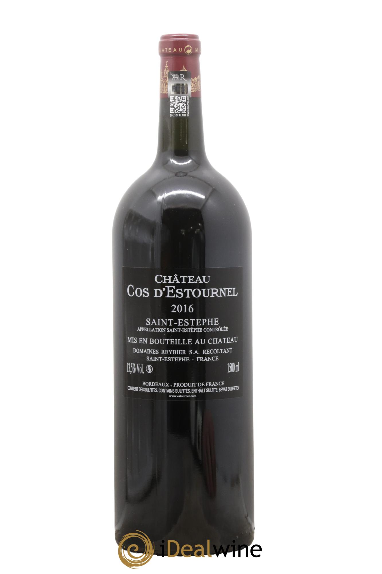 Cos d'Estournel 2ème Grand Cru Classé 2016 - Lot de 1 magnum - 1