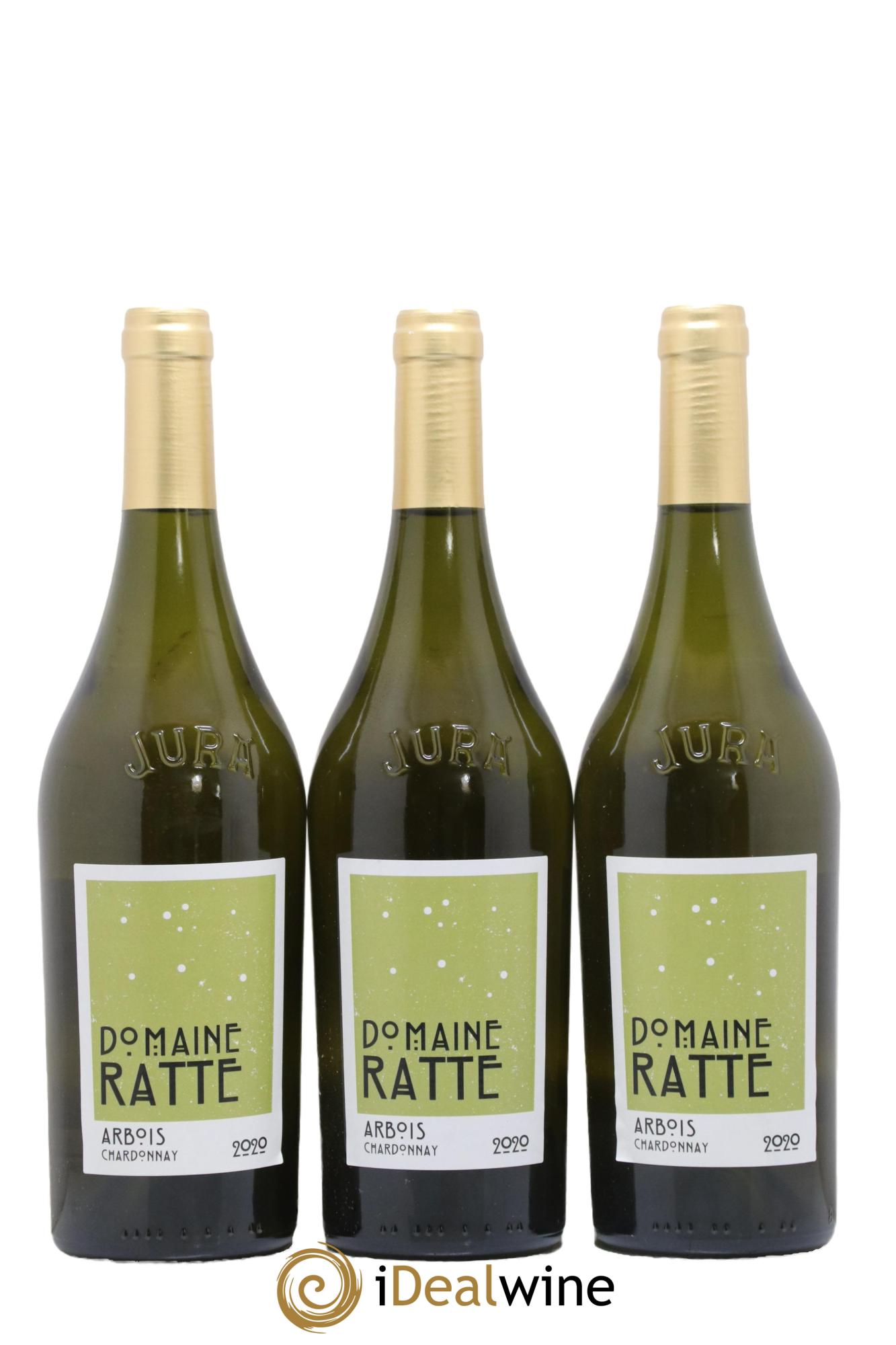 Arbois Chardonnay Ratte 2020 - Lot de 3 bouteilles - 0